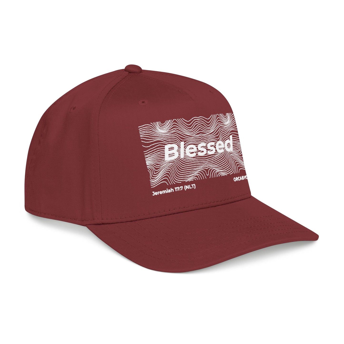 Blessed Baseball Cap – Faith-Inspired Jeremiah 17:7 Hat