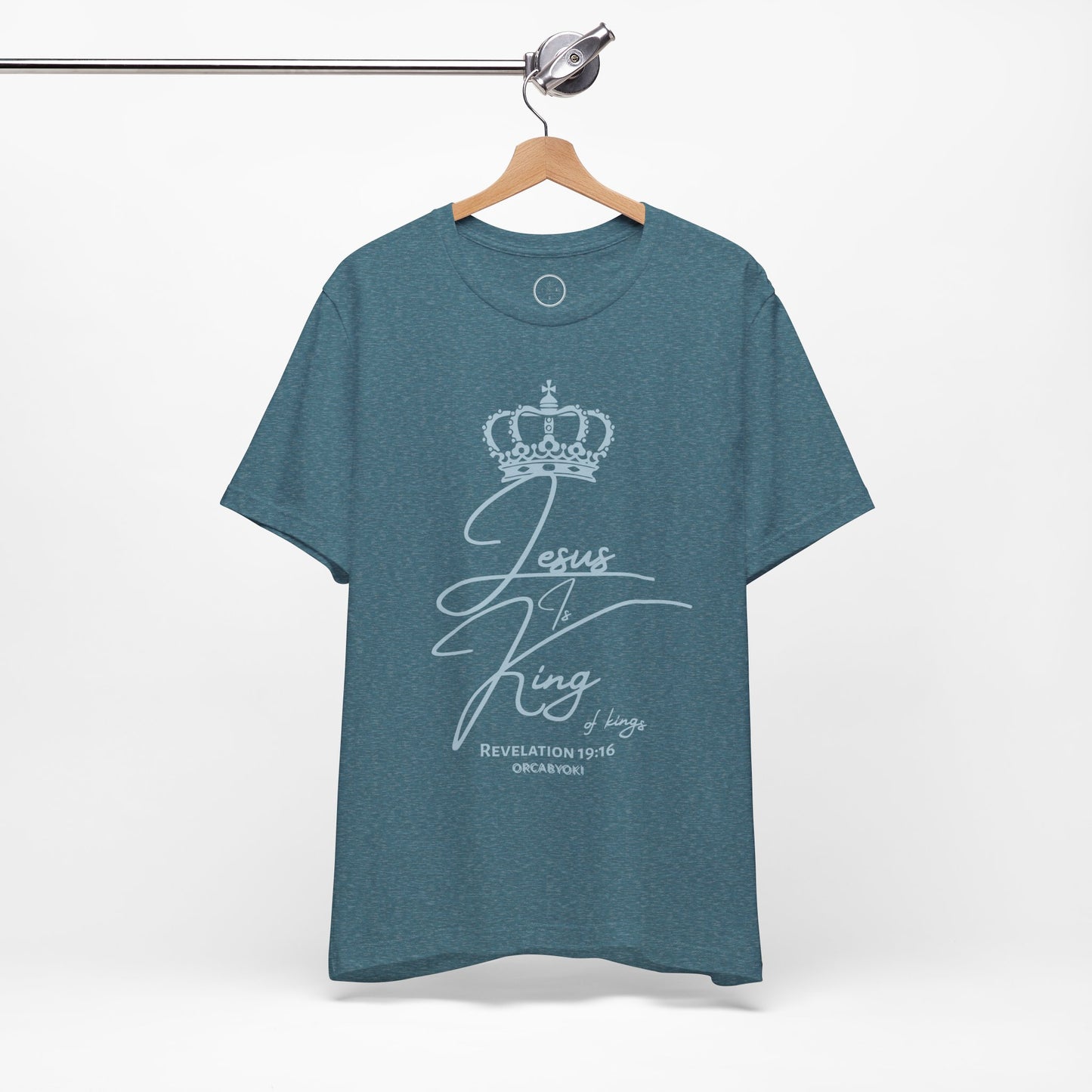 Jesus is King Christian Graphic Tee