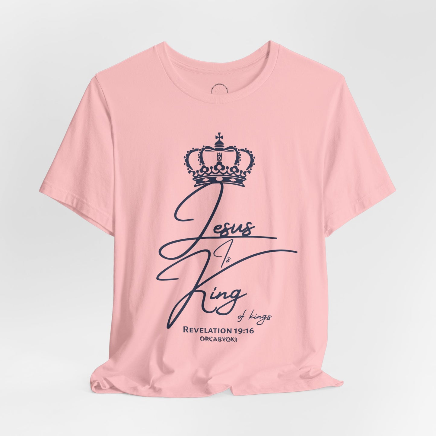 Jesus is King Christian Graphic Tee