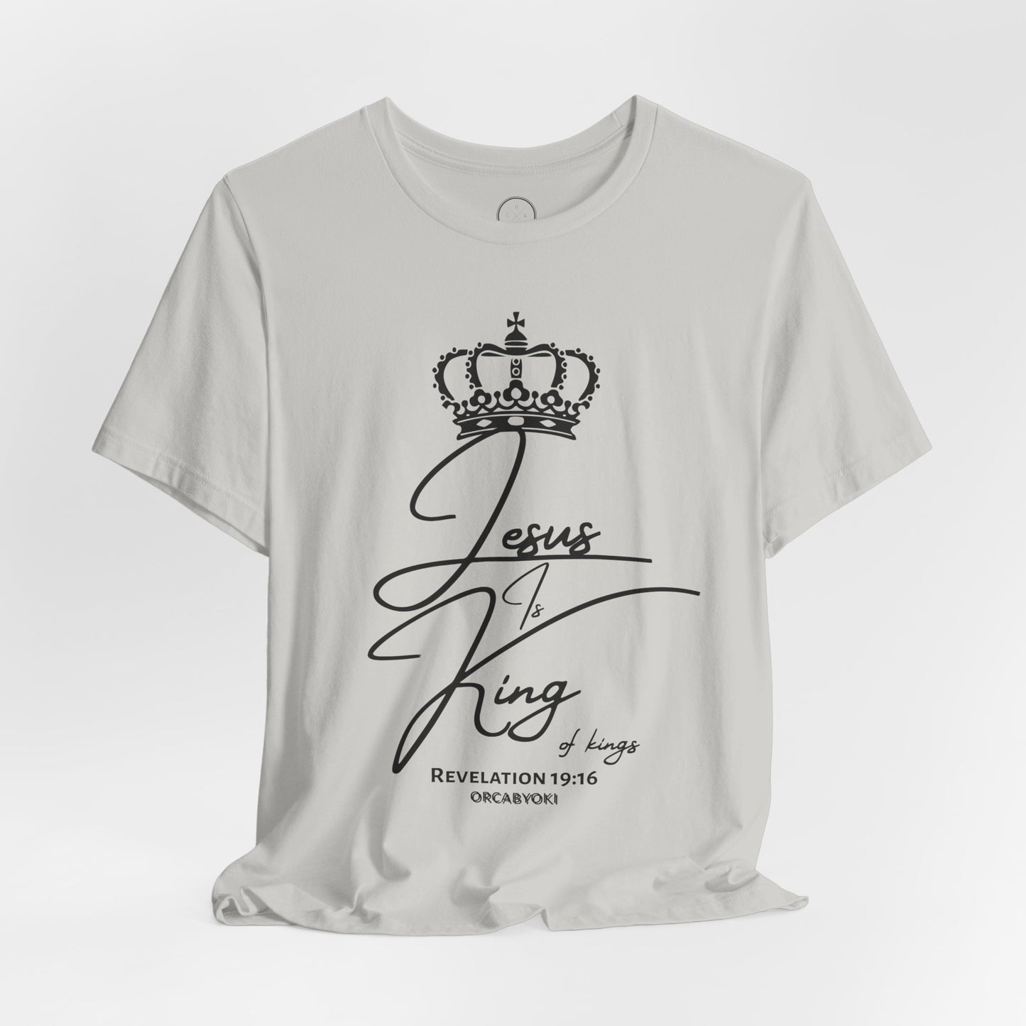 Jesus is King Christian Graphic Tee