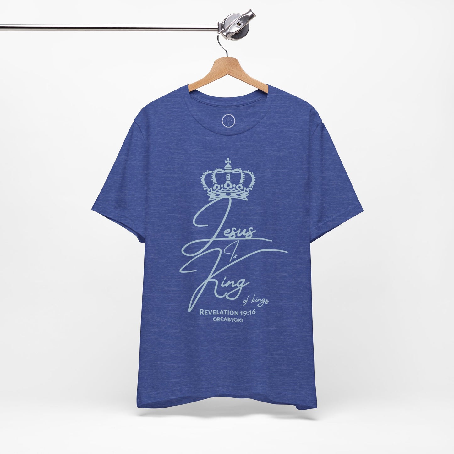 Jesus is King Christian Graphic Tee