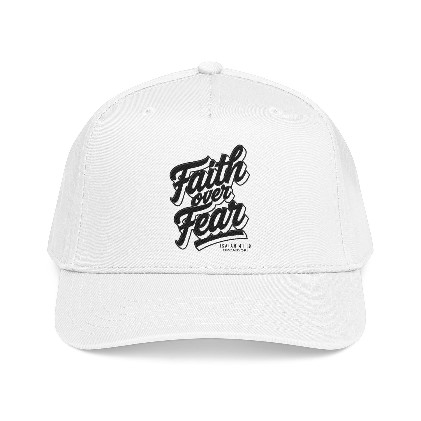 Faith Over Fear Baseball Cap – Faith-Inspired Isaiah 41:10 Hat
