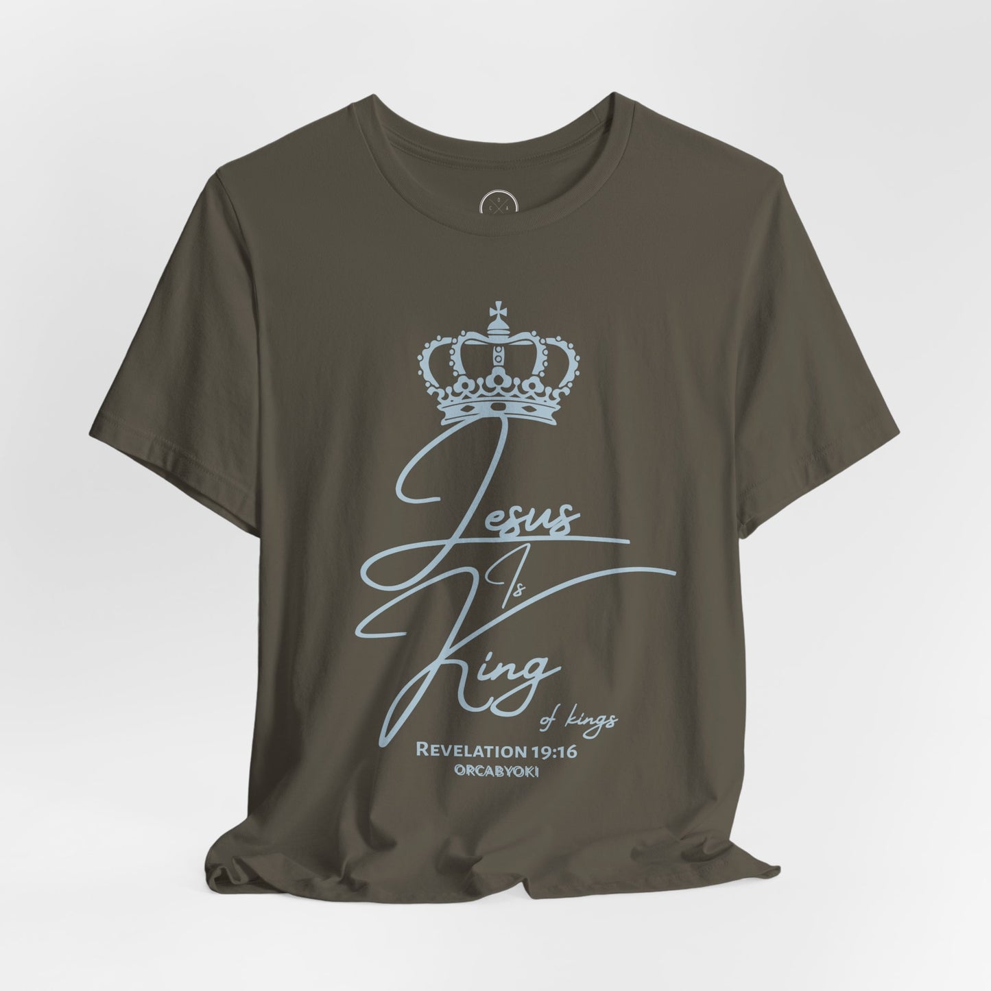 Jesus is King Christian Graphic Tee