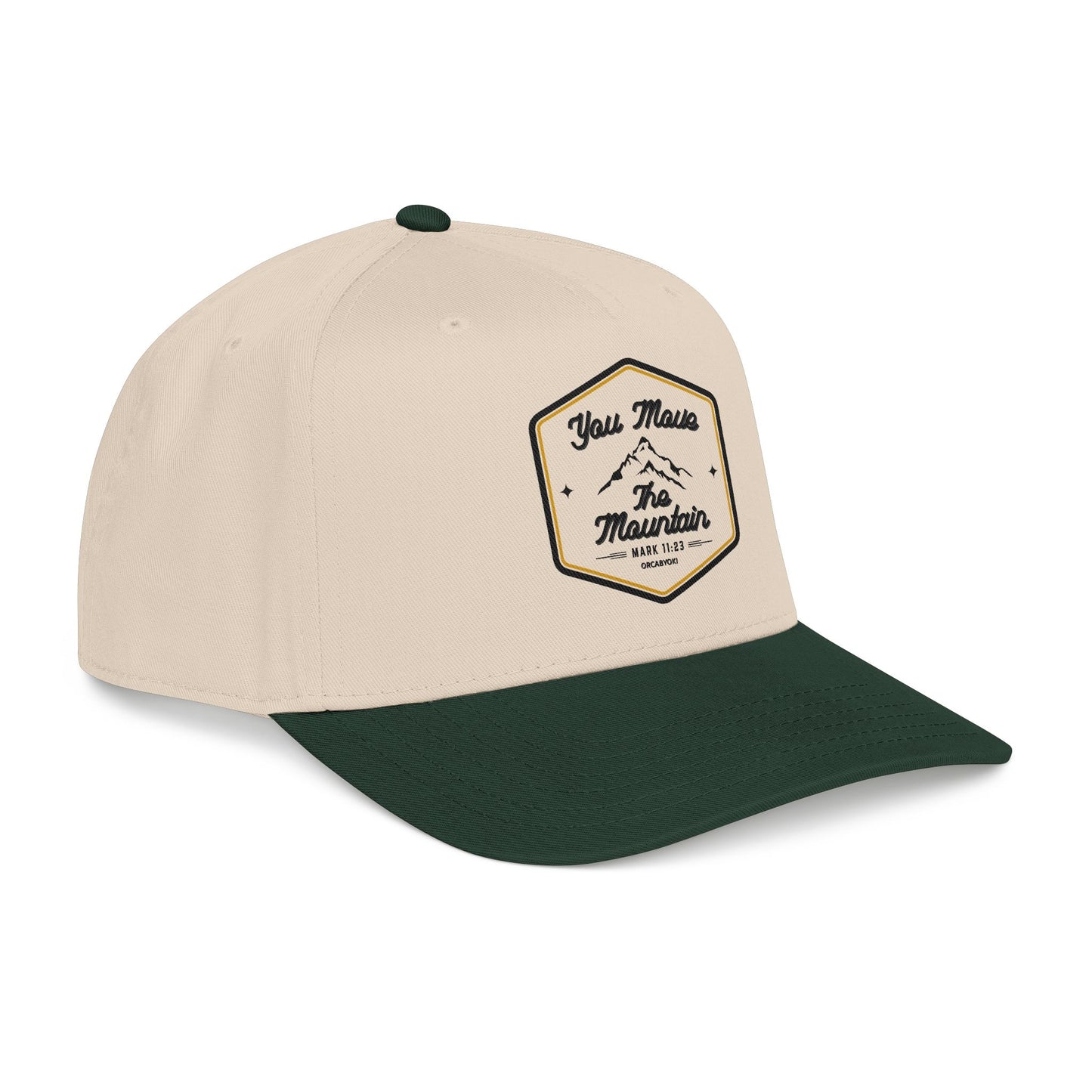 You Move The Mountain Baseball Cap – Faith-Inspired Mark 11:23 Hat