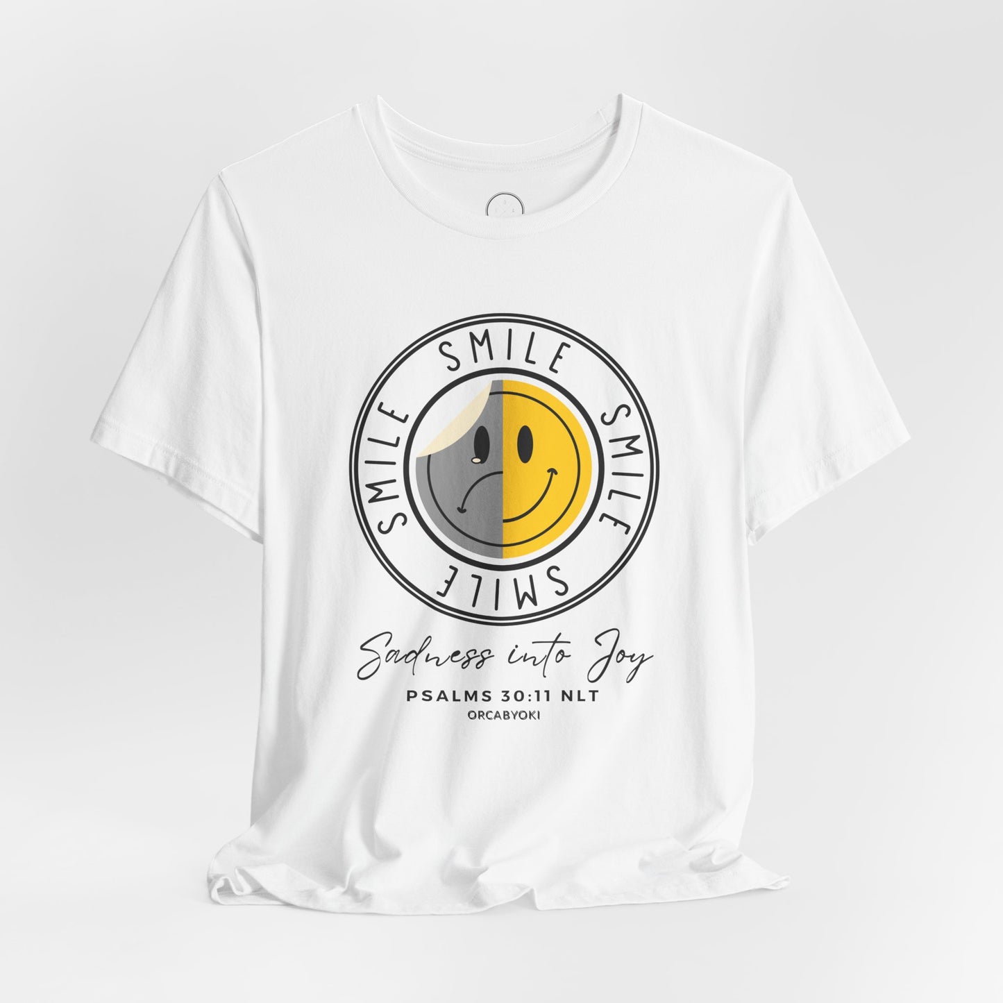 Smile - Sadness Into Joy Faith Tee