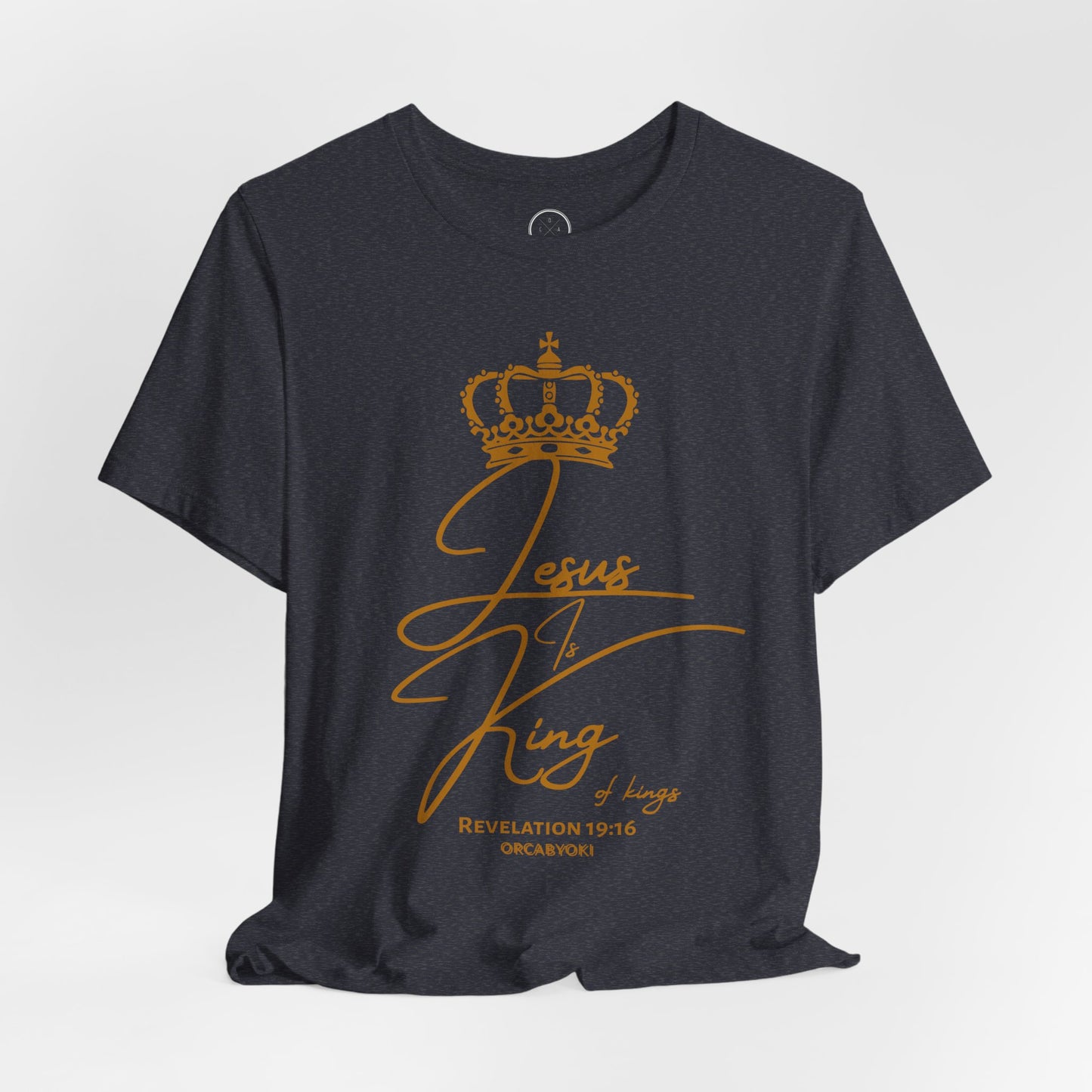Jesus is King Christian Graphic Tee