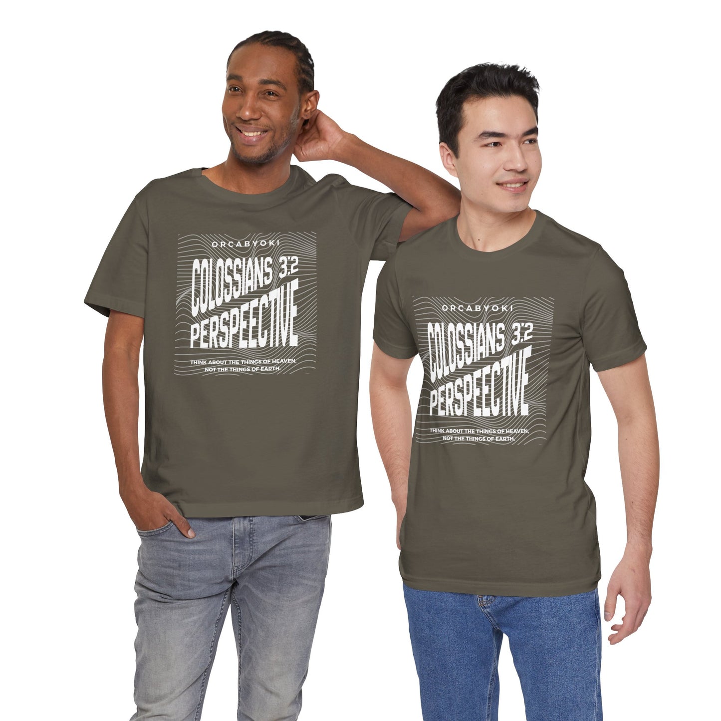 Perspective Colossians 3:2 Faith Tee