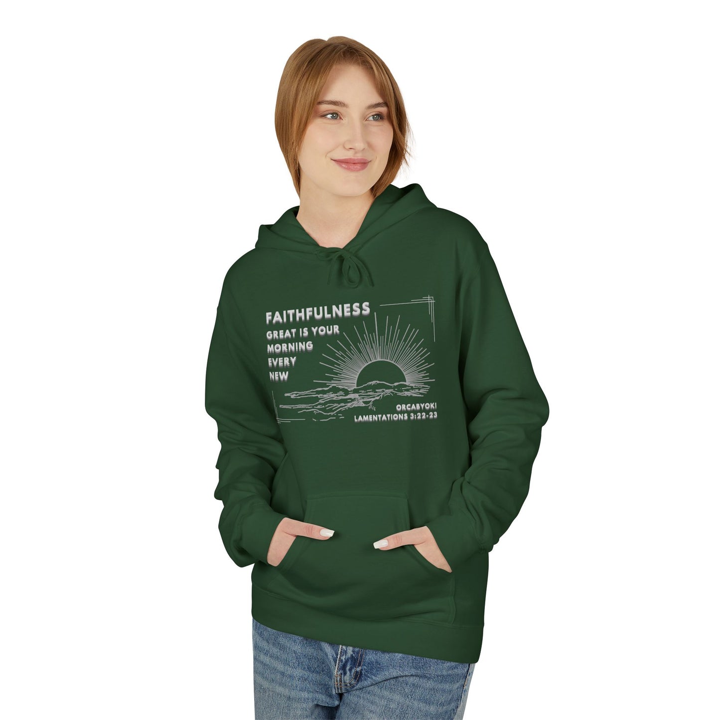 Great Is Your Faithfulness Fleece Hoodie