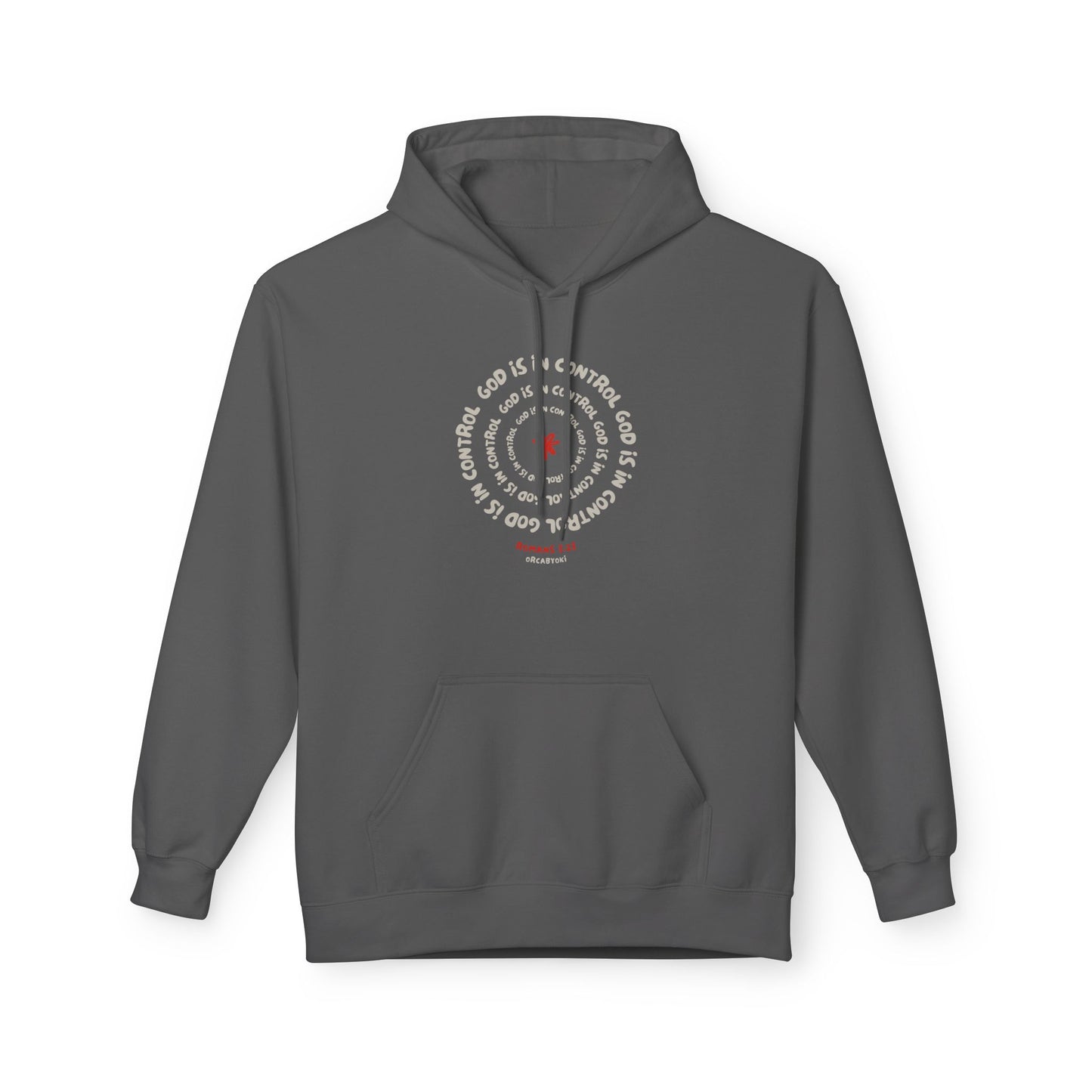 God is In Control Fleece Hoodie