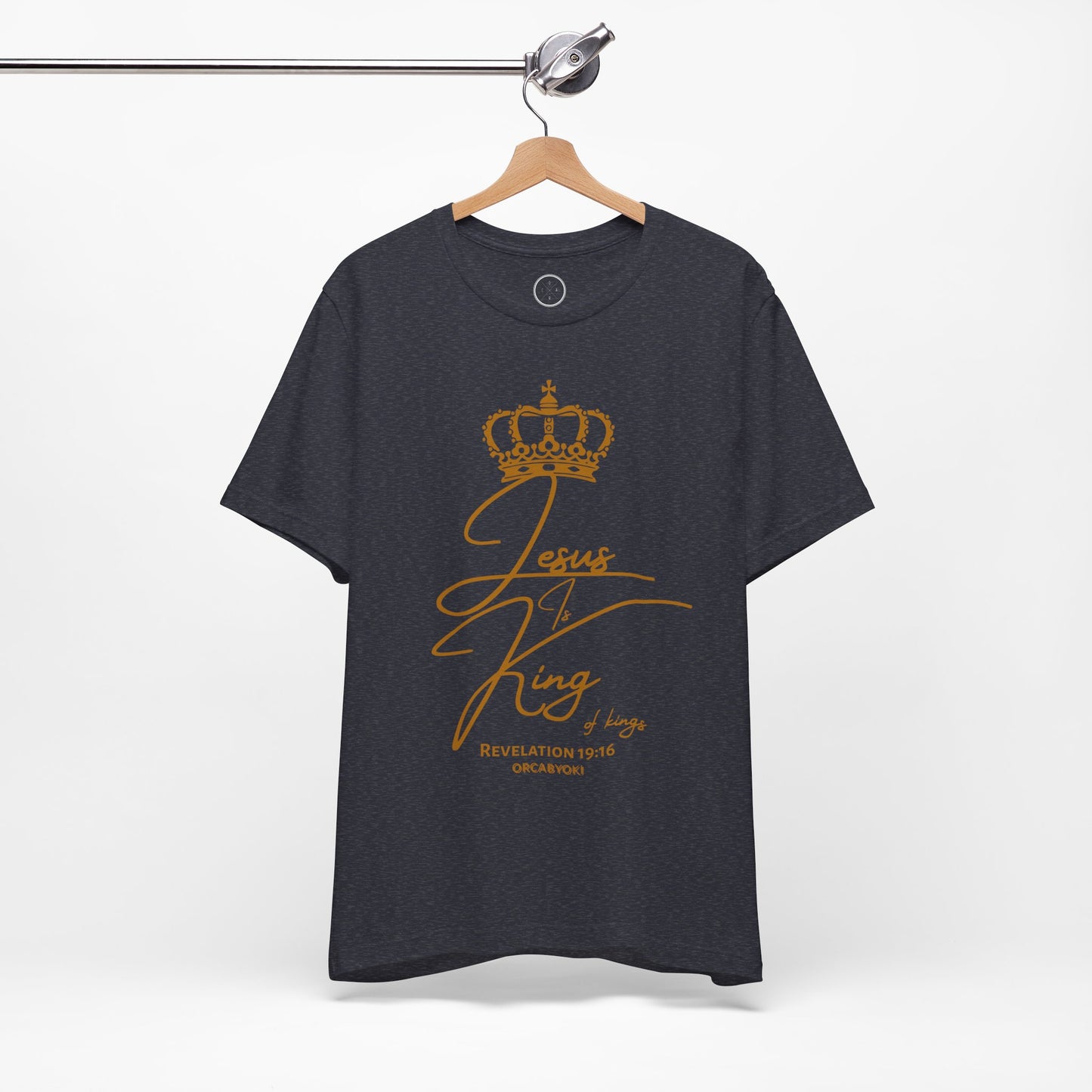 Jesus is King Christian Graphic Tee
