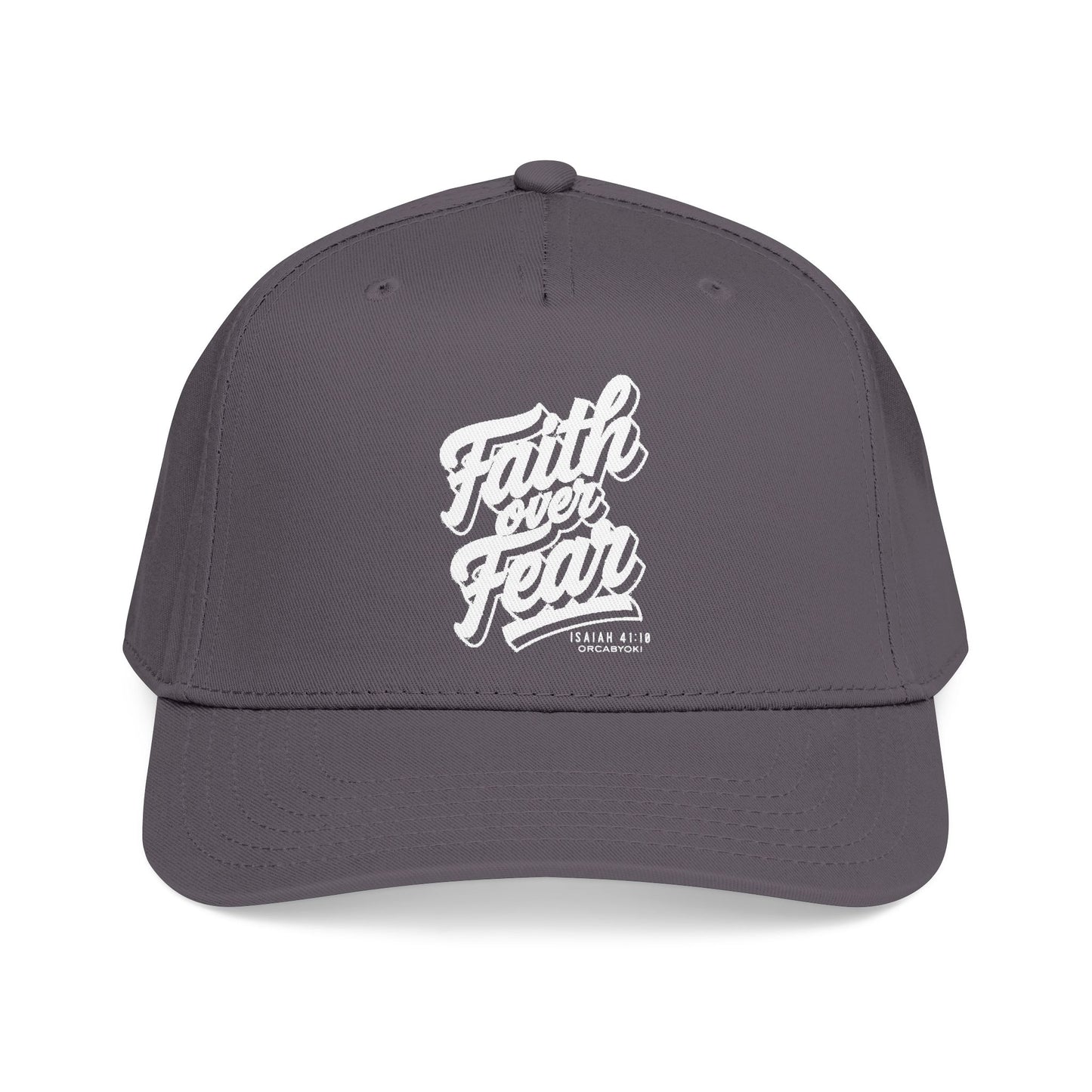 Faith Over Fear Baseball Cap – Faith-Inspired Isaiah 41:10 Hat
