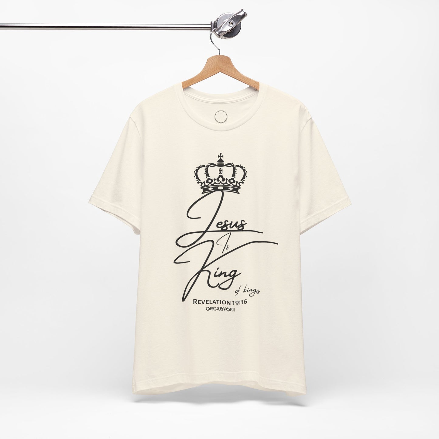 Jesus is King Christian Graphic Tee