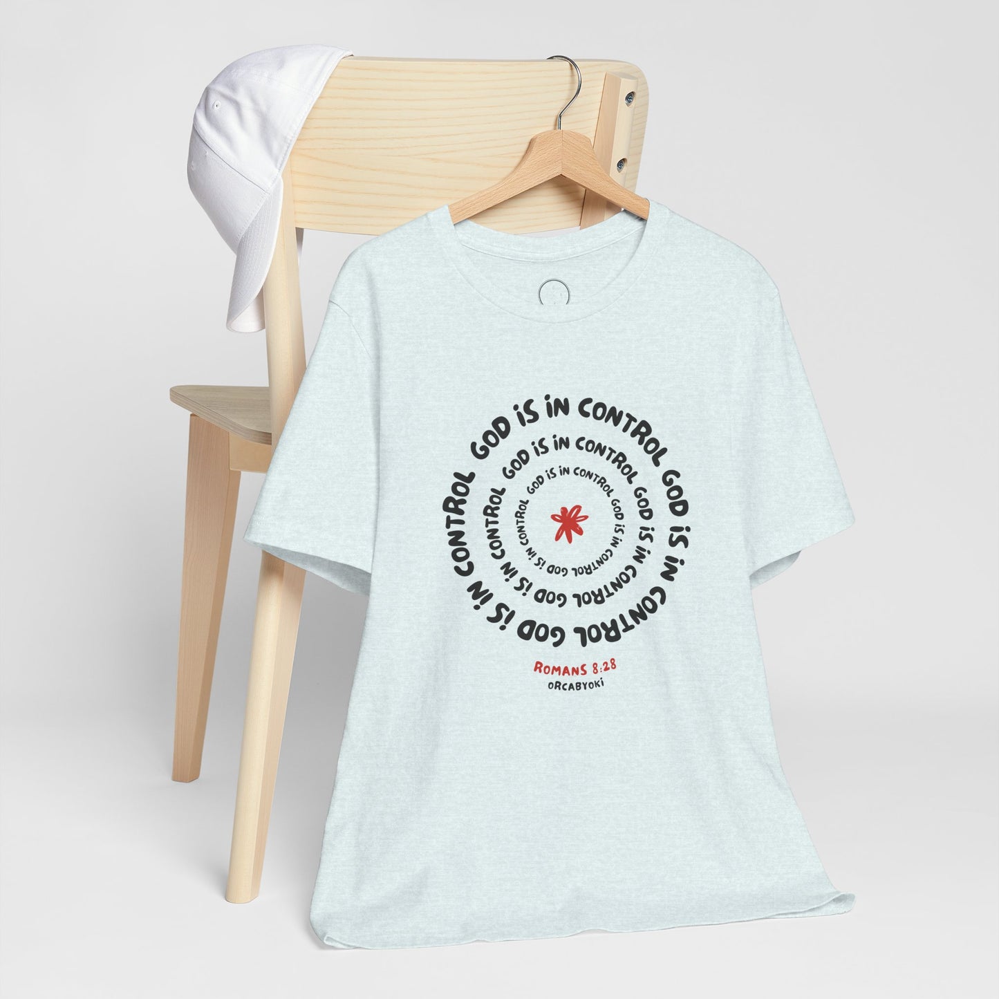 God Is In Control Faith Reminder Tee