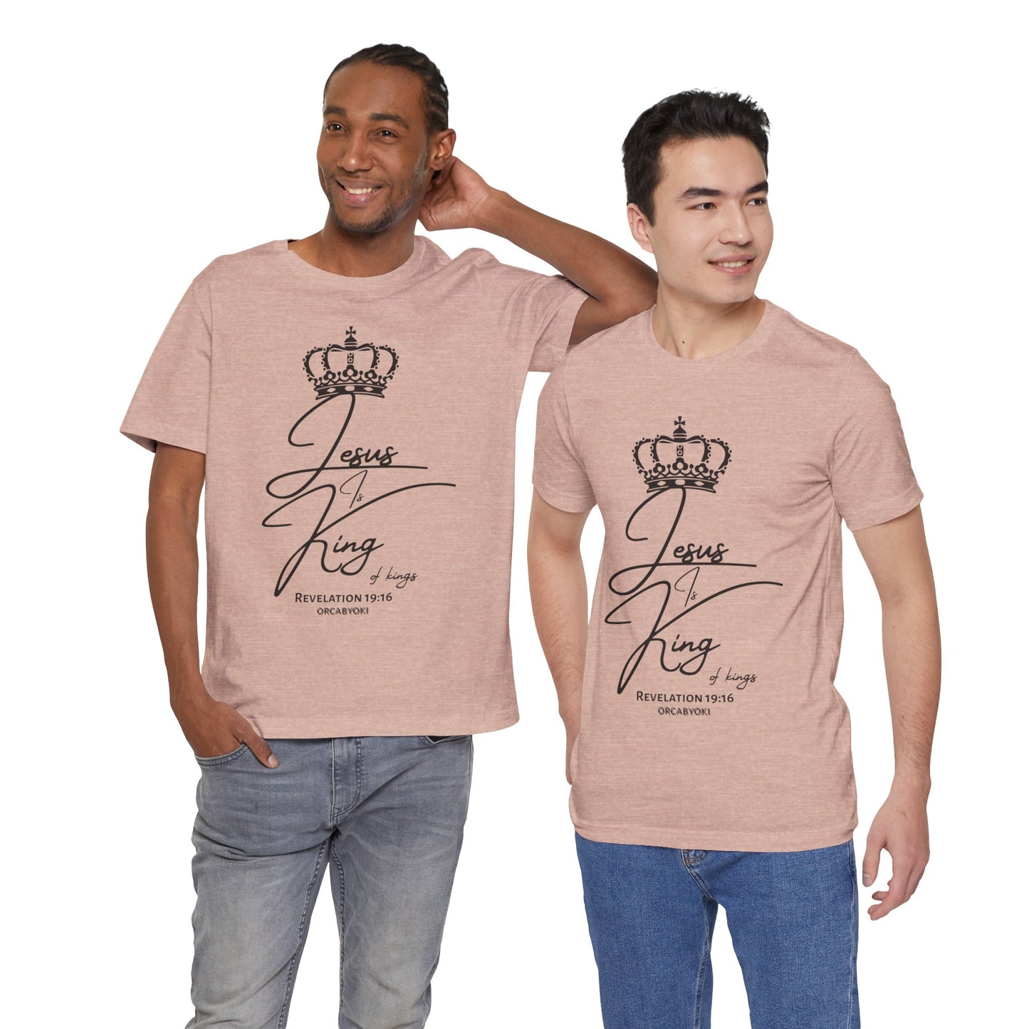 Jesus is King Christian Graphic Tee