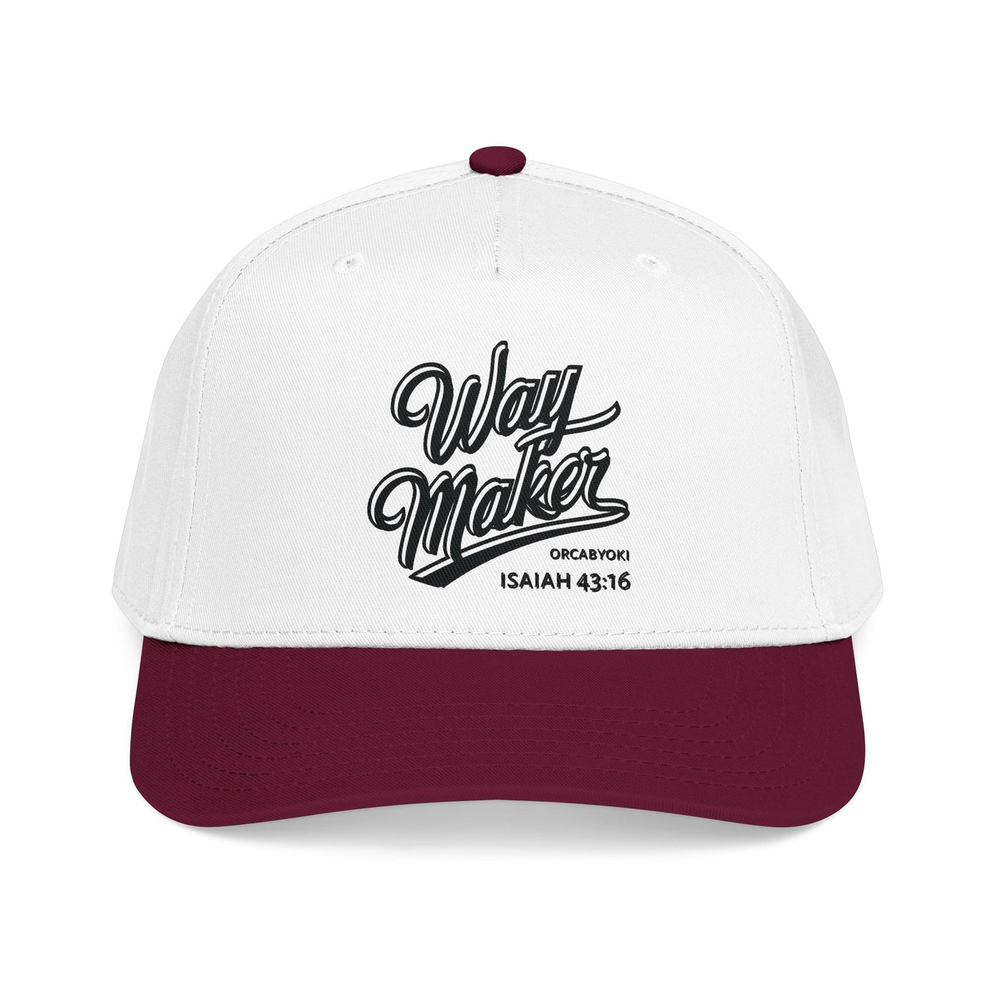 Way Maker Baseball Cap – Faith-Inspired Isaiah 43:16 Hat