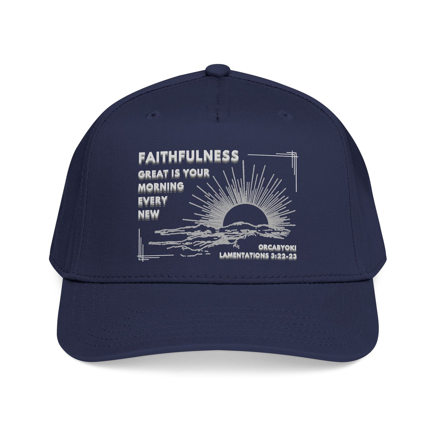 Grace Is Your Faithfulness Baseball Cap – Faith-Inspired Lamentation 3:22-23 Hat