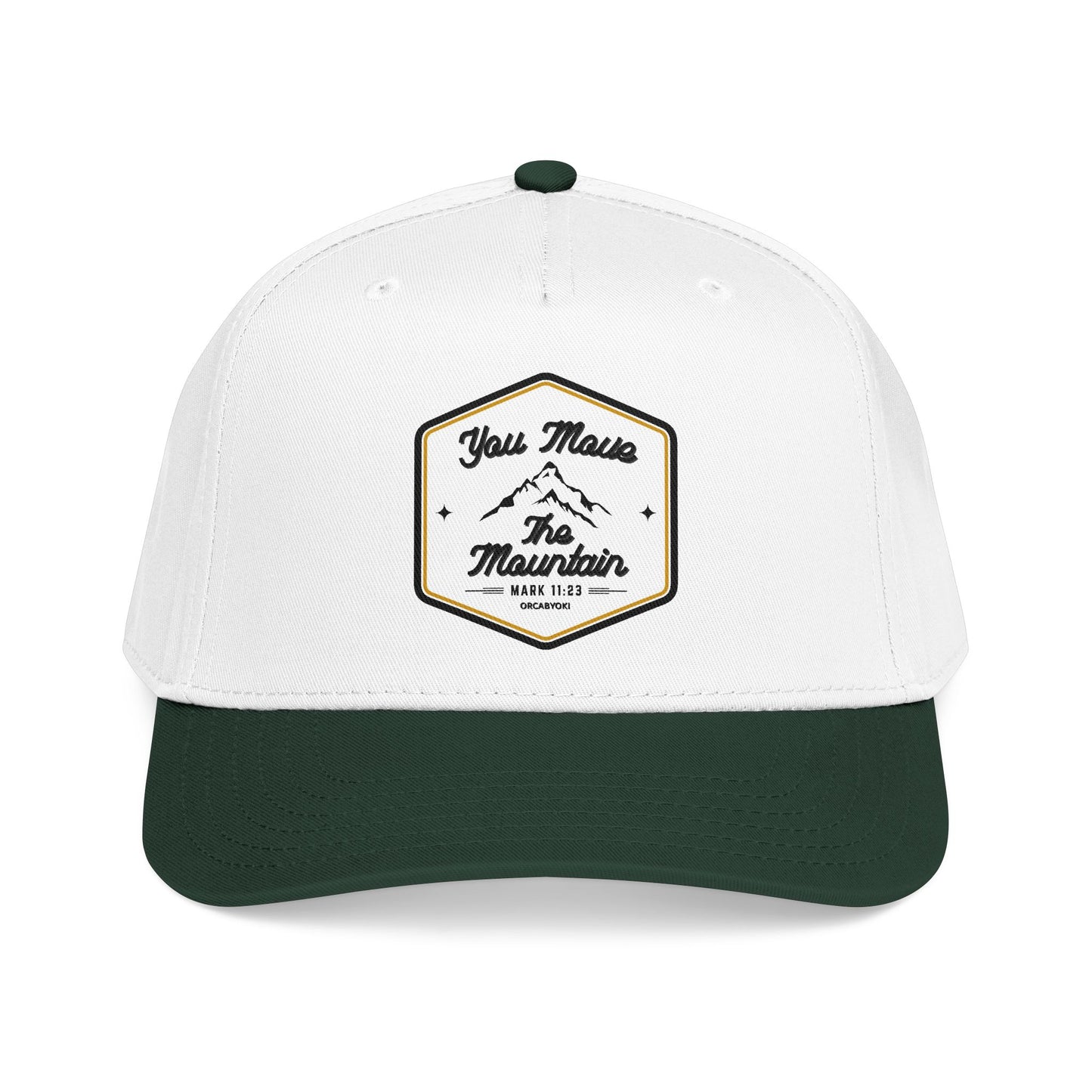 You Move The Mountain Baseball Cap – Faith-Inspired Mark 11:23 Hat