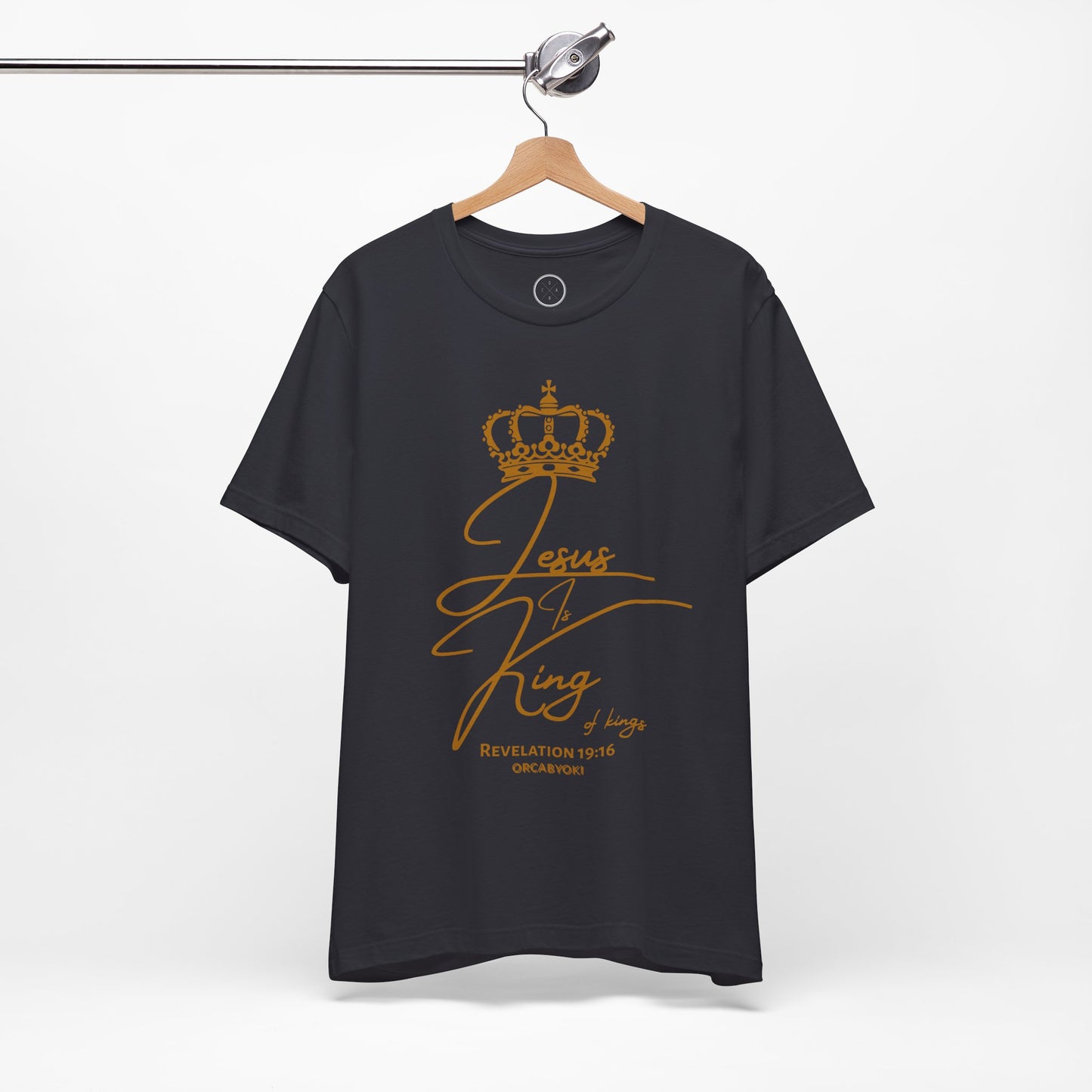 Jesus is King Christian Graphic Tee