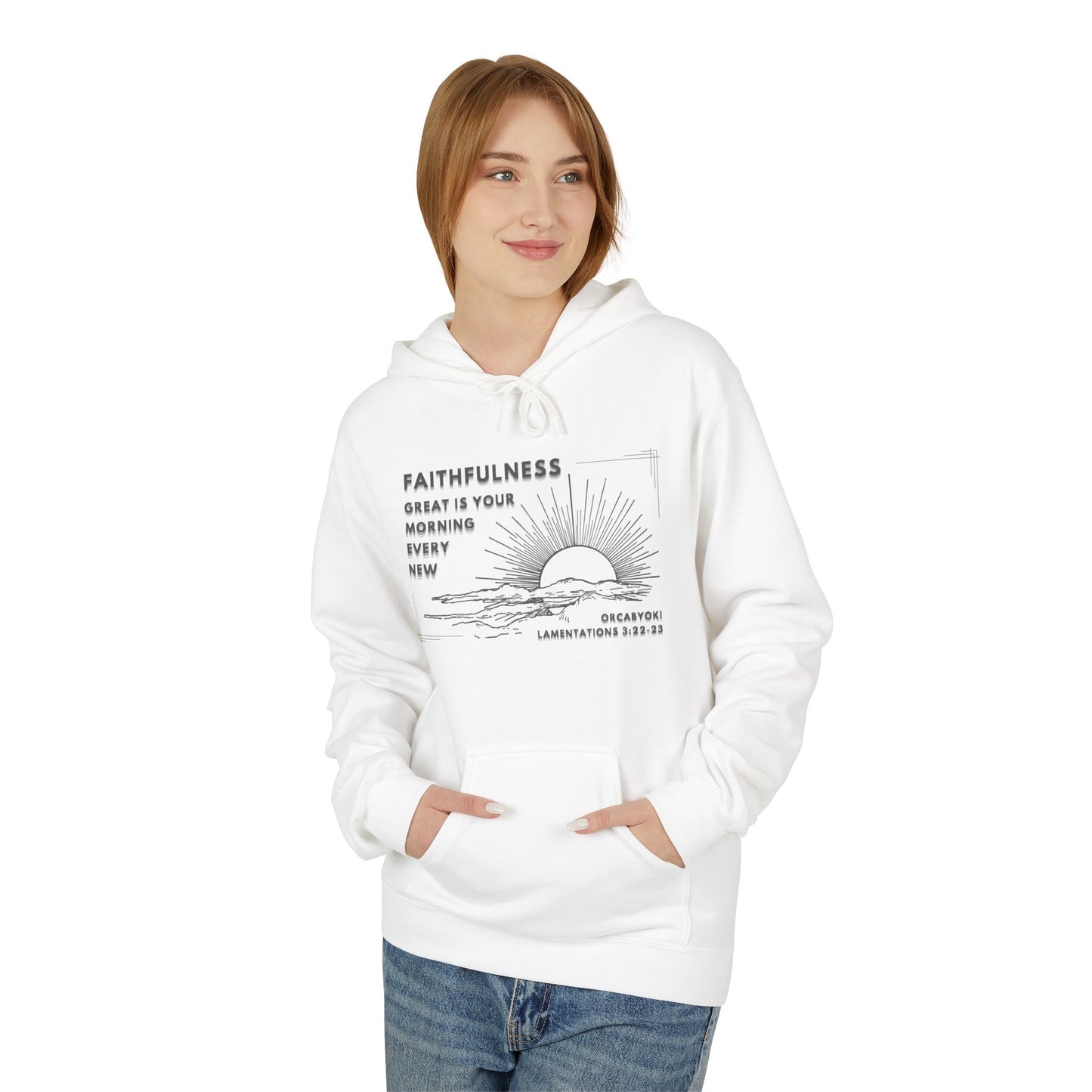 Great Is Your Faithfulness Fleece Hoodie