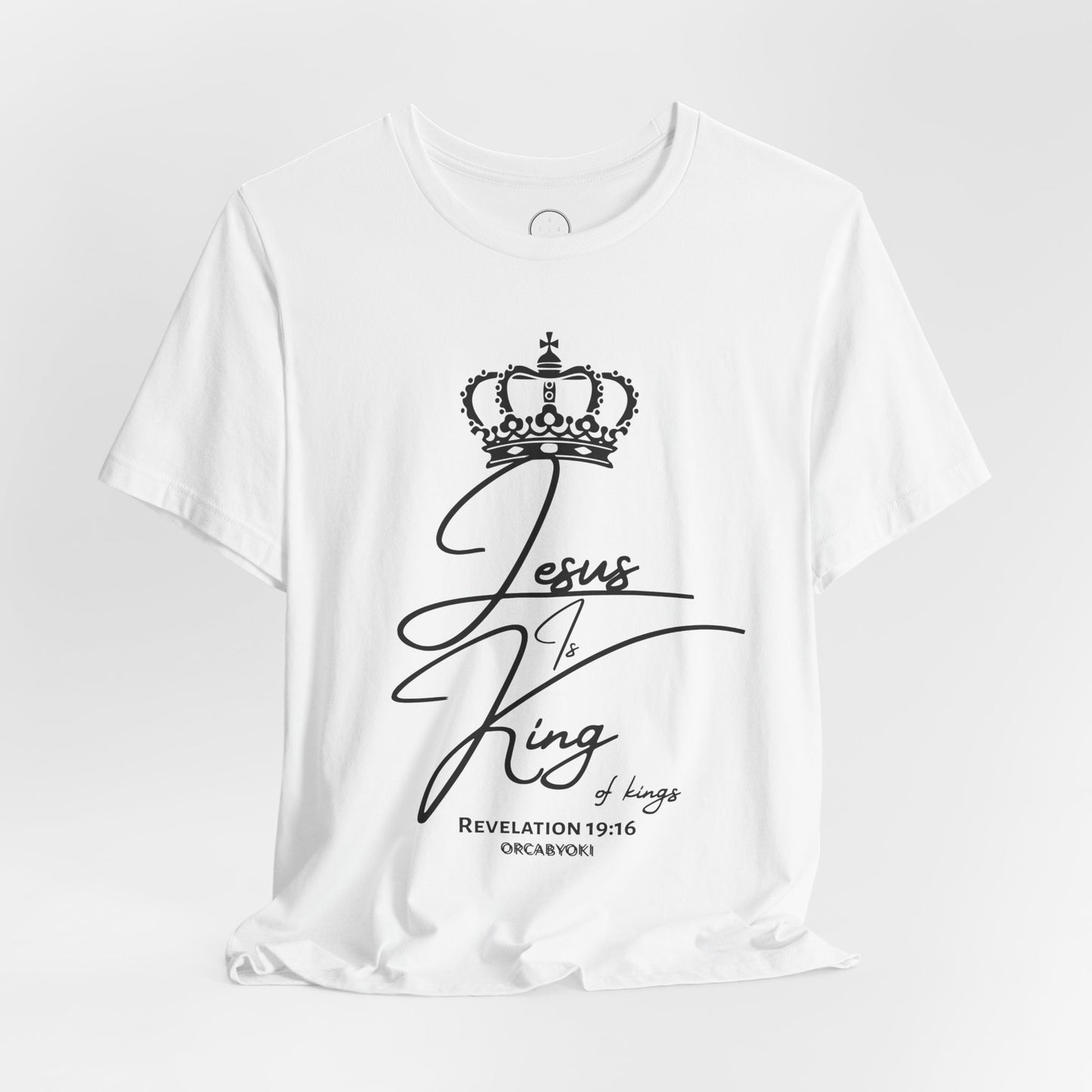Jesus is King Christian Graphic Tee