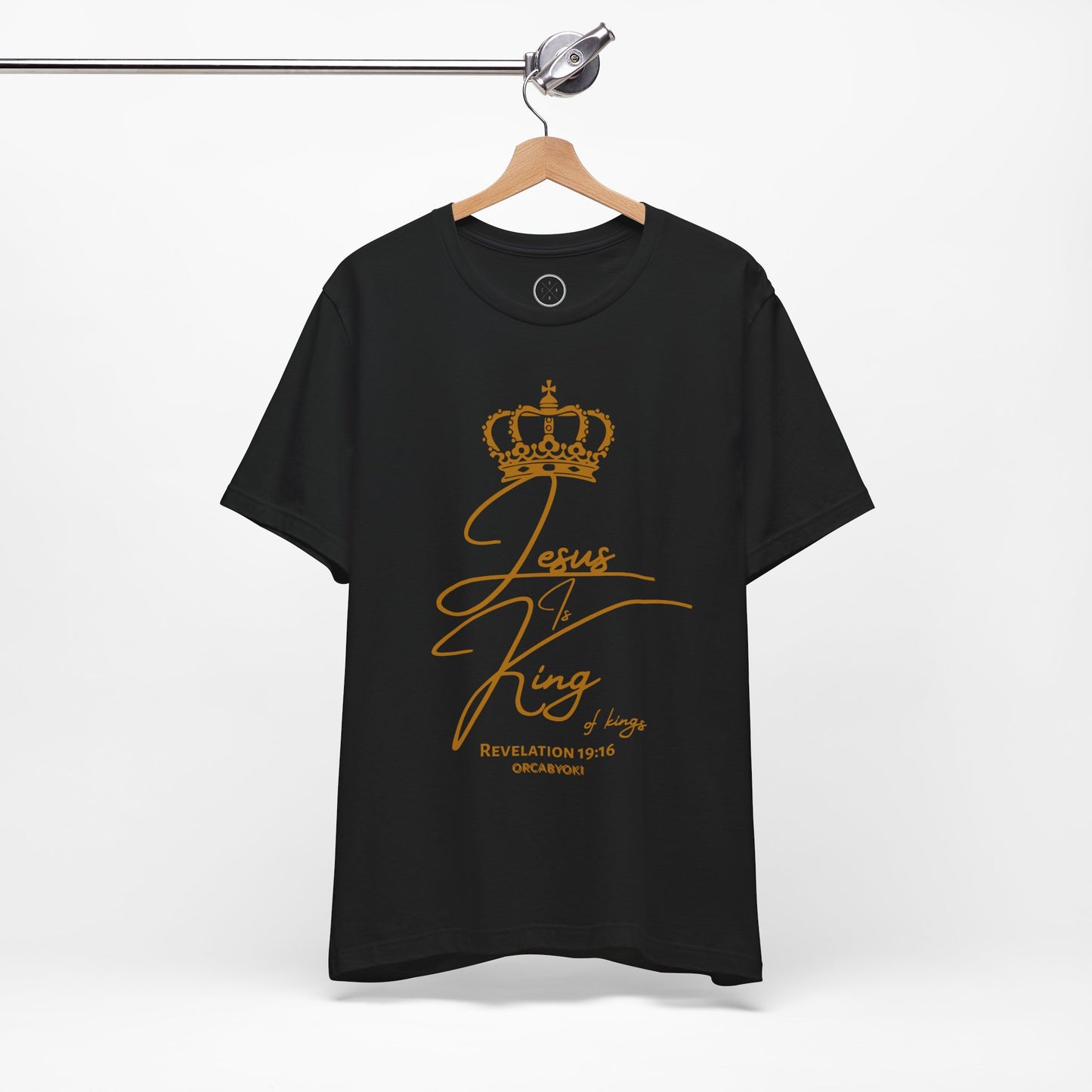 Jesus is King Christian Graphic Tee