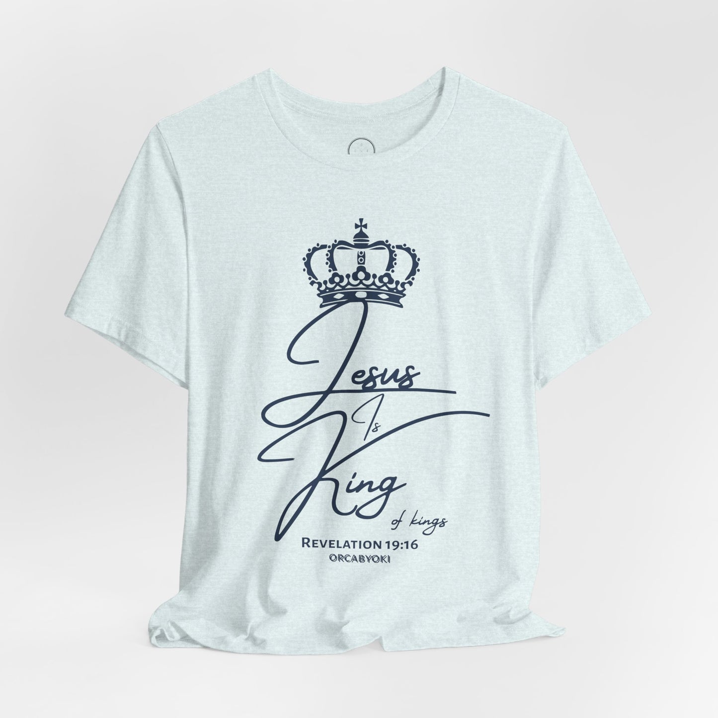 Jesus is King Christian Graphic Tee