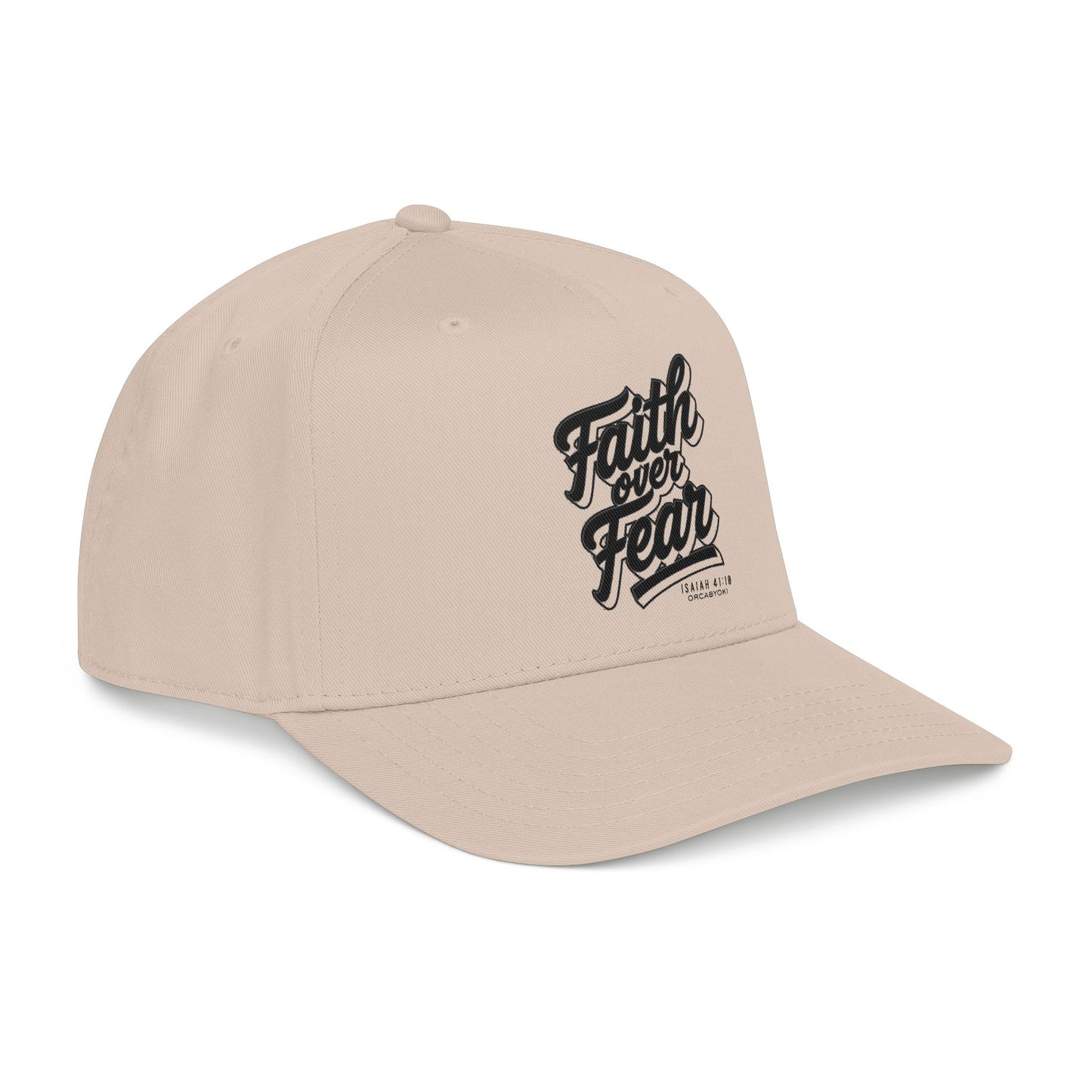 Faith Over Fear Baseball Cap – Faith-Inspired Isaiah 41:10 Hat