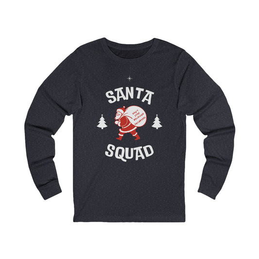 Santa Squad Long Sleeve Tee