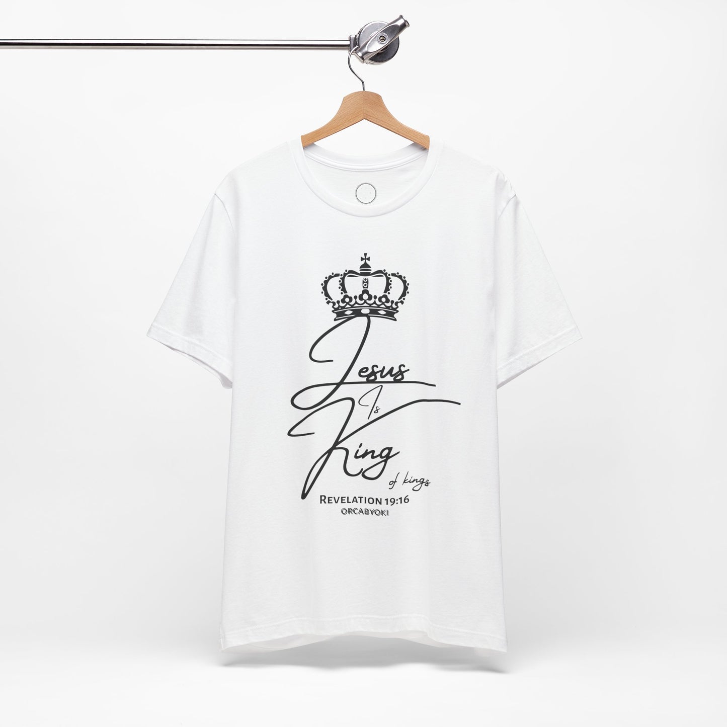 Jesus is King Christian Graphic Tee