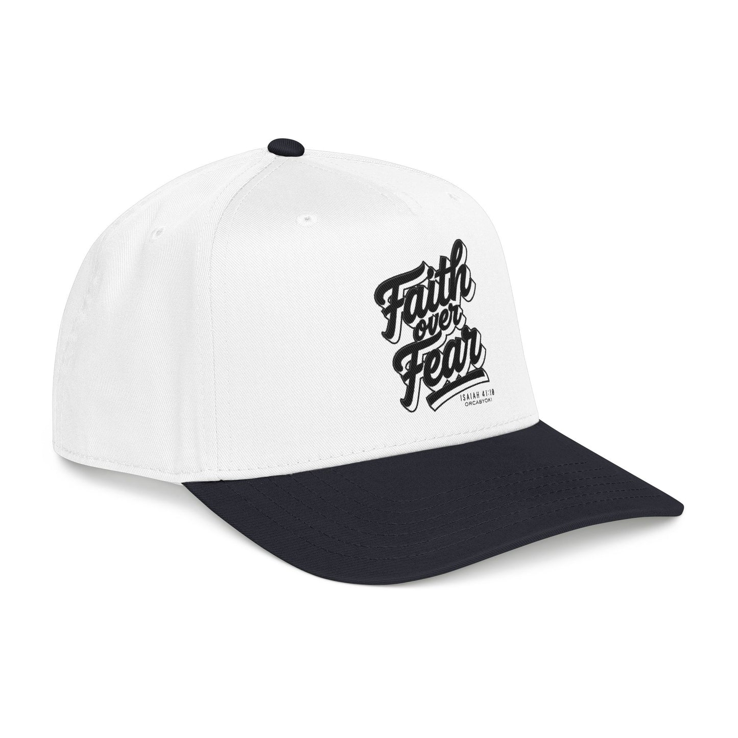 Faith Over Fear Baseball Cap – Faith-Inspired Isaiah 41:10 Hat
