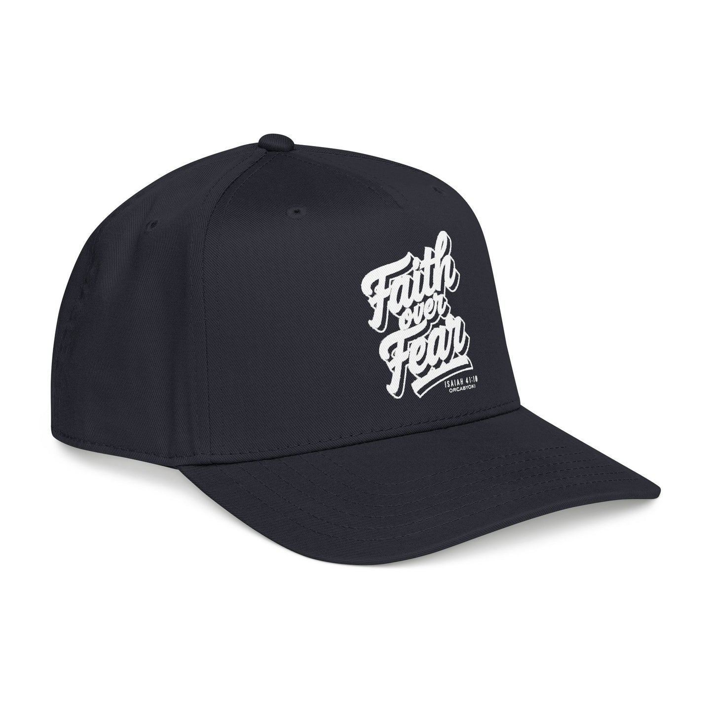 Faith Over Fear Baseball Cap – Faith-Inspired Isaiah 41:10 Hat