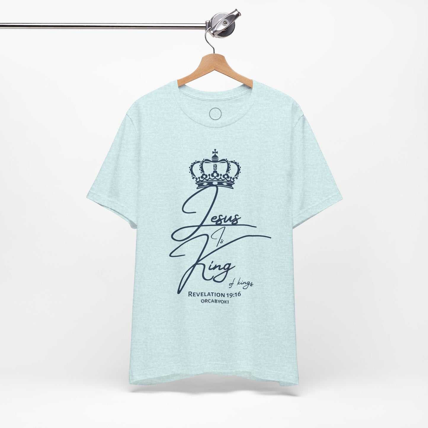 Jesus is King Christian Graphic Tee