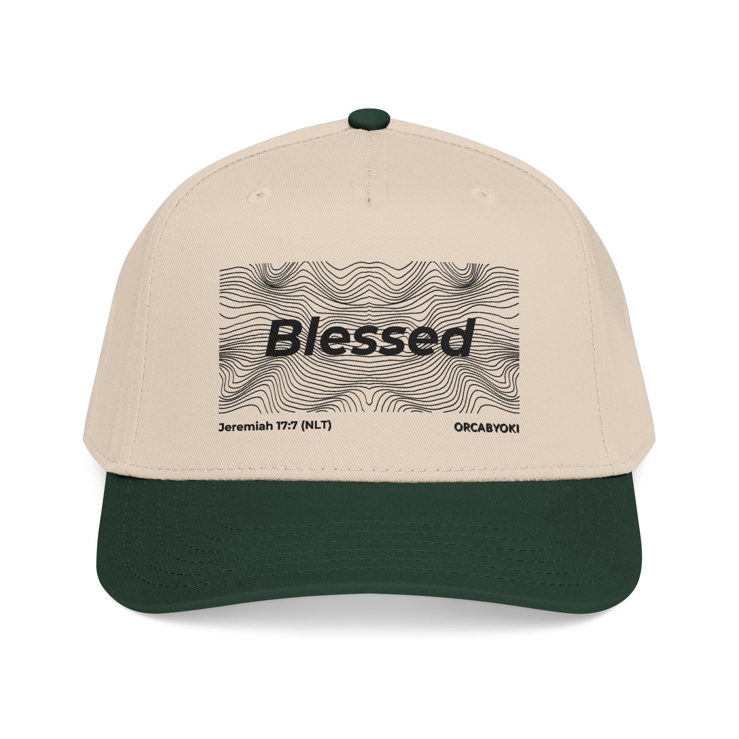 Blessed Baseball Cap – Faith-Inspired Jeremiah 17:7 Hat