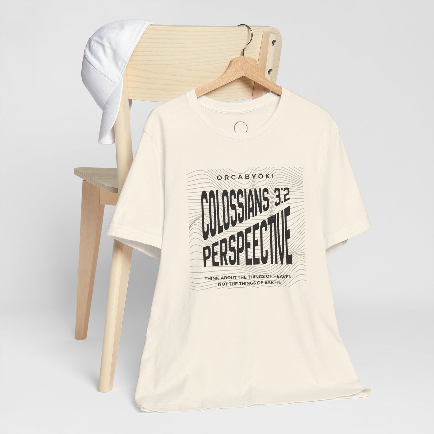 Perspective Colossians 3:2 Faith Tee