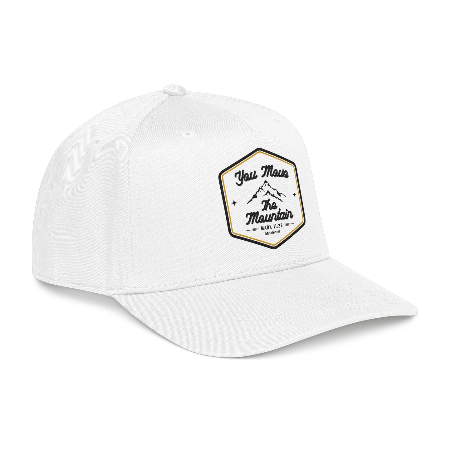 You Move The Mountain Baseball Cap – Faith-Inspired Mark 11:23 Hat