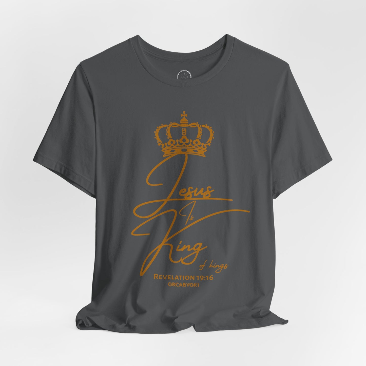Jesus is King Christian Graphic Tee
