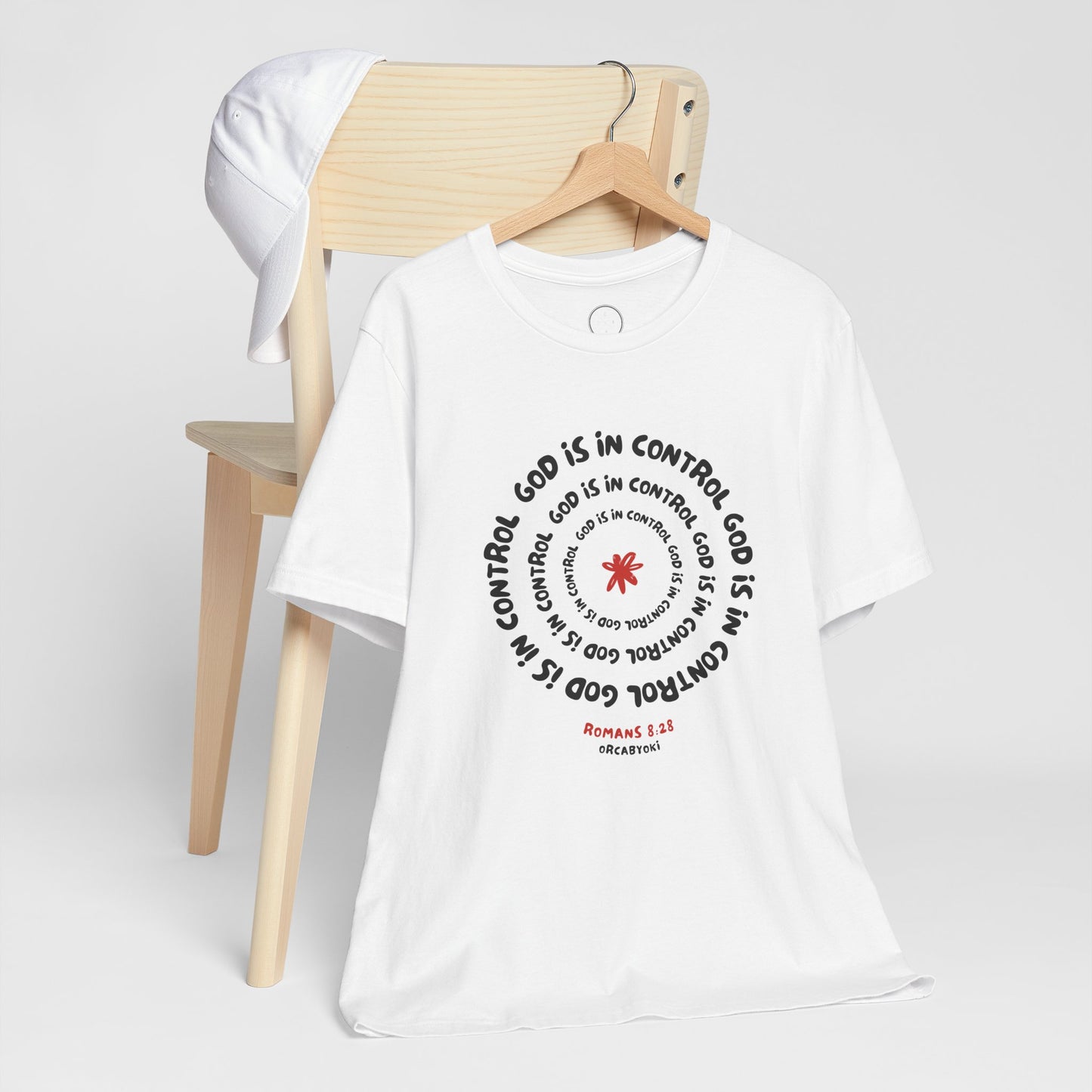 God Is In Control Faith Reminder Tee