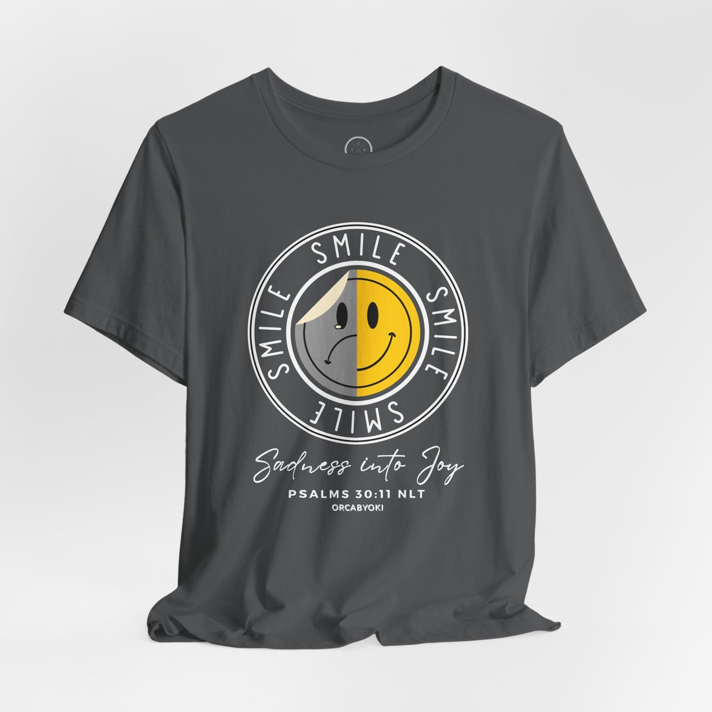 Smile - Sadness Into Joy Faith Tee