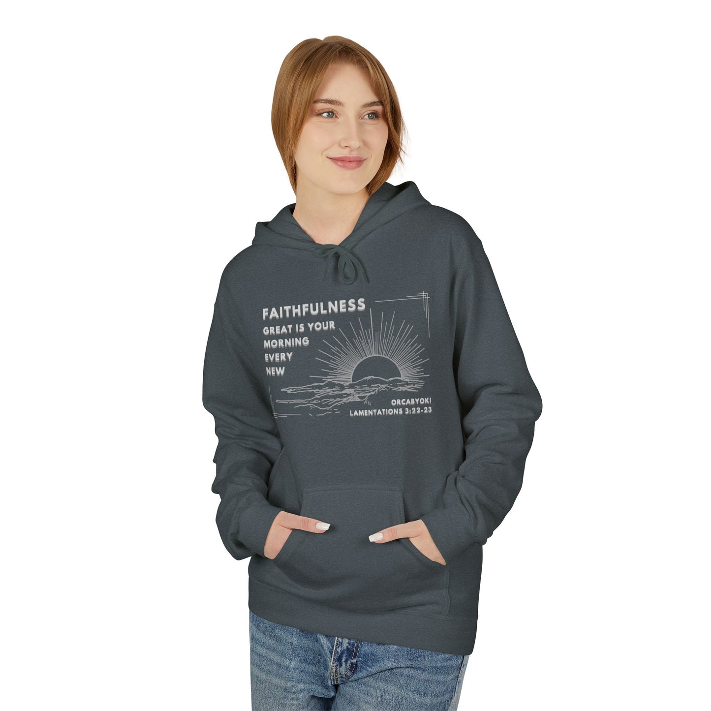 Great Is Your Faithfulness Fleece Hoodie
