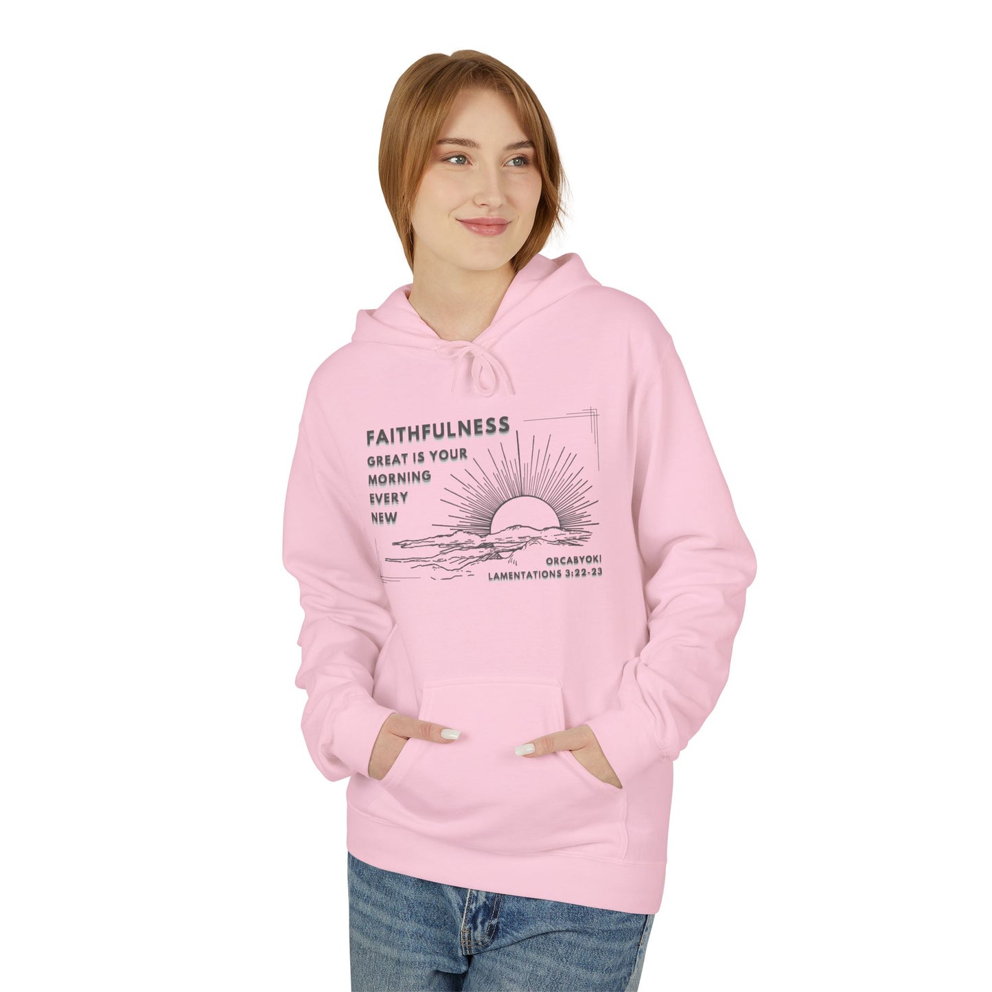 Great Is Your Faithfulness Fleece Hoodie