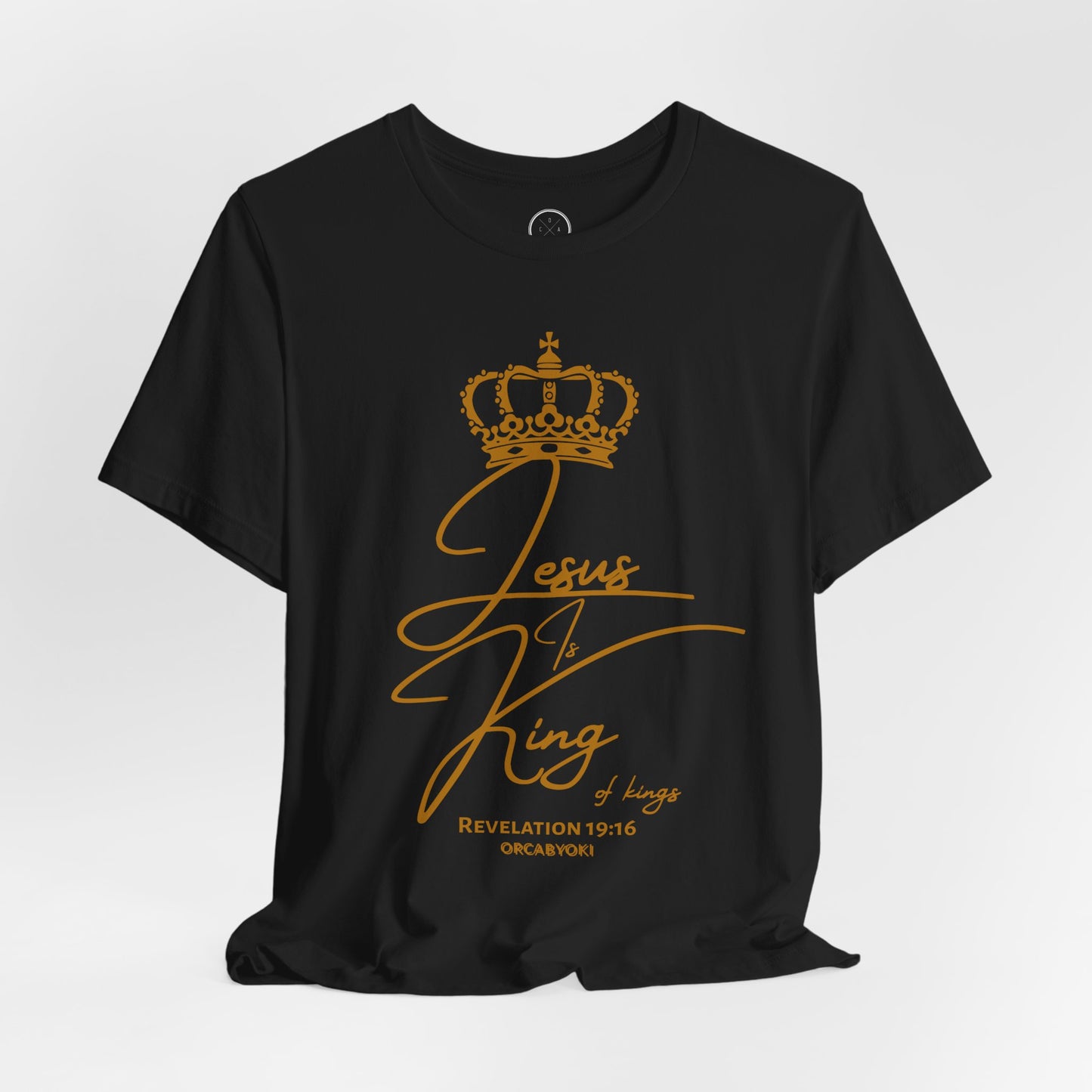 Jesus is King Christian Graphic Tee