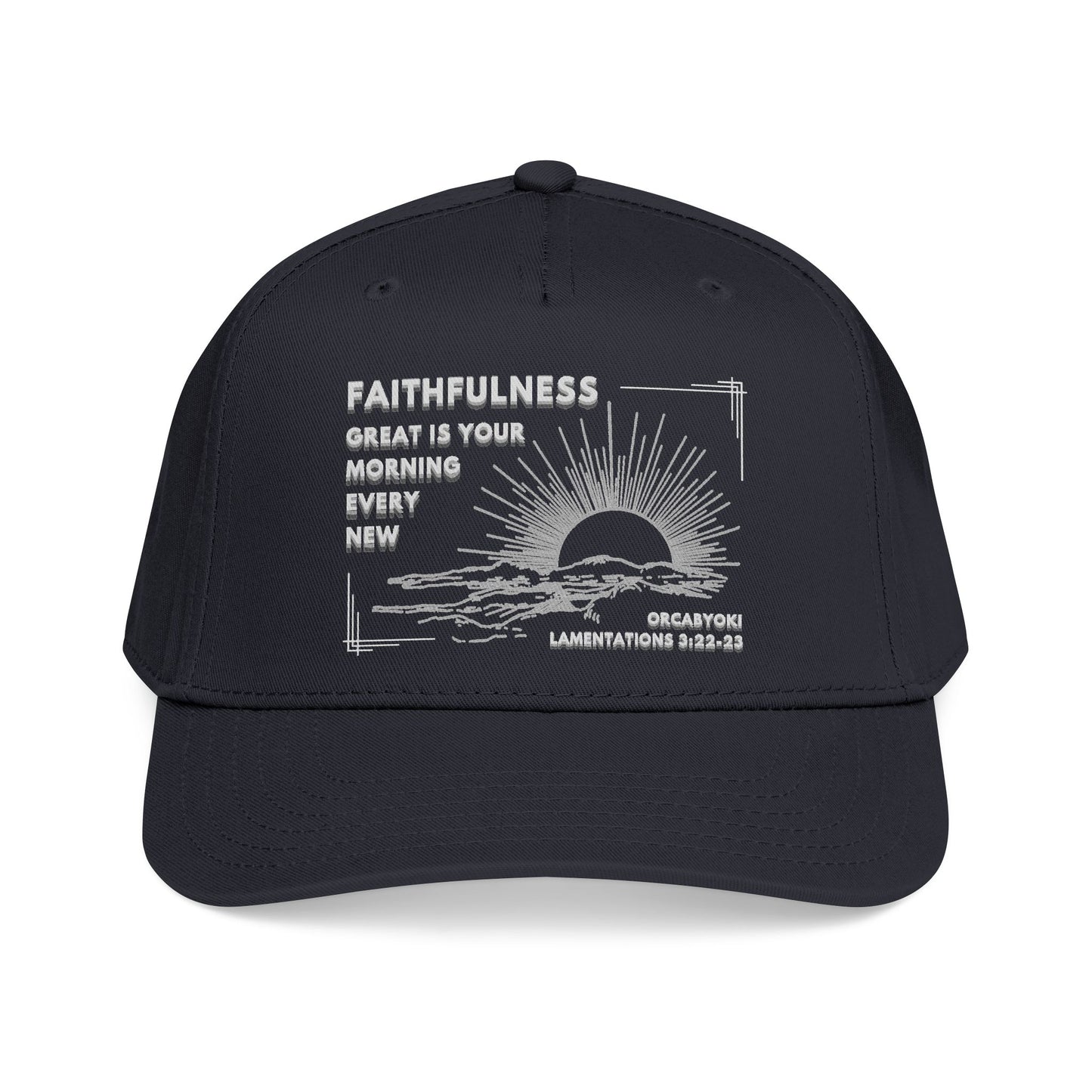 Grace Is Your Faithfulness Baseball Cap – Faith-Inspired Lamentation 3:22-23 Hat