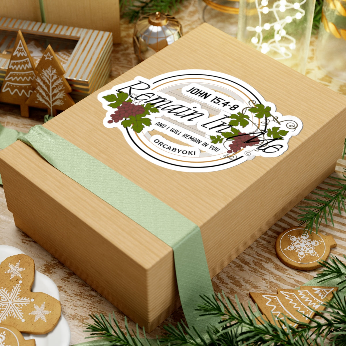 Inspirational Kiss-Cut Stickers - Remain In Me