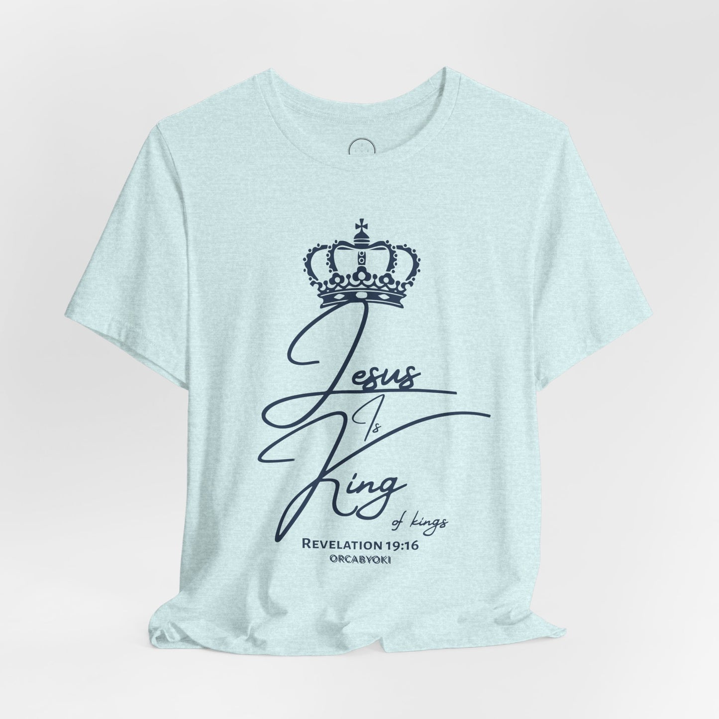 Jesus is King Christian Graphic Tee