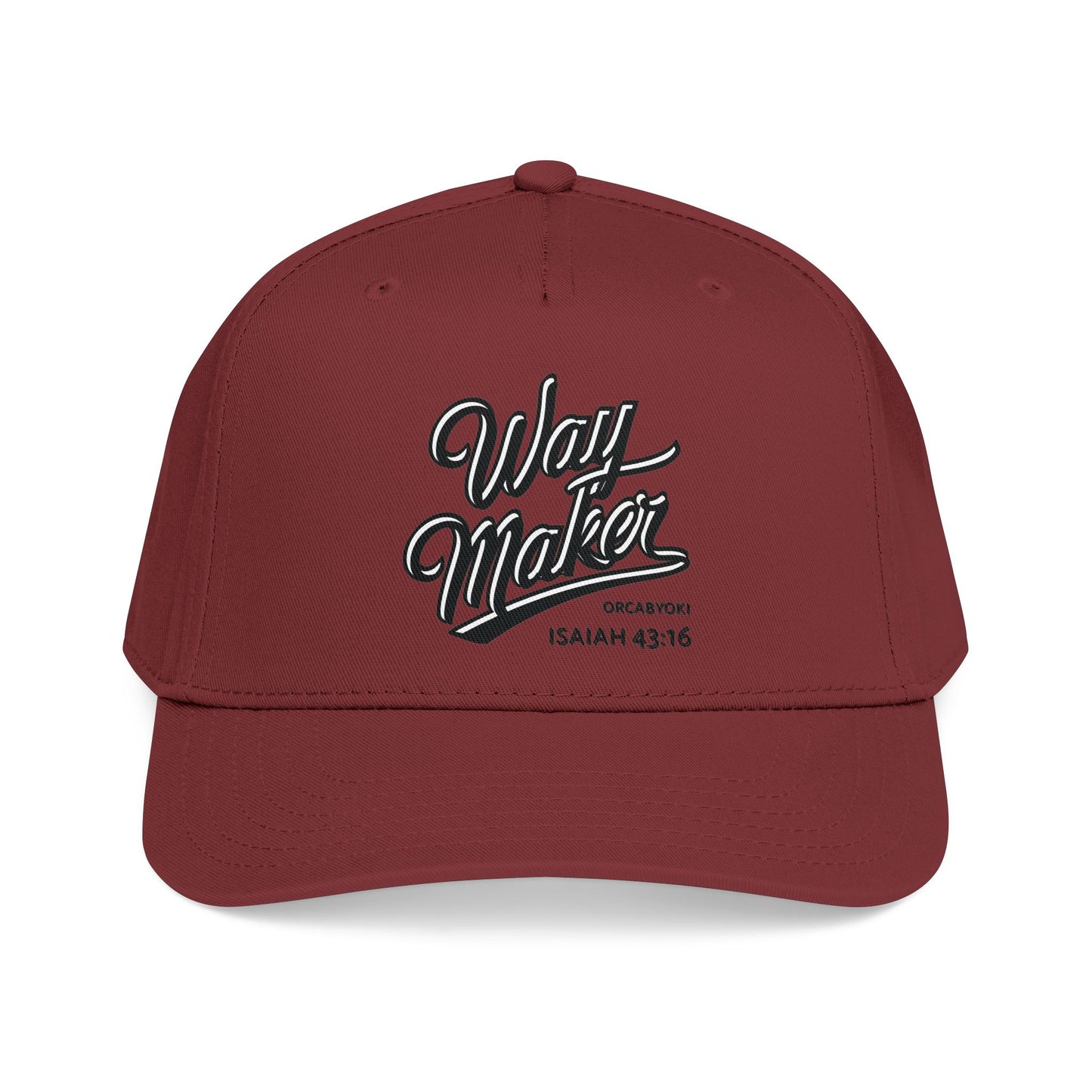 Way Maker Baseball Cap – Faith-Inspired Isaiah 43:16 Hat