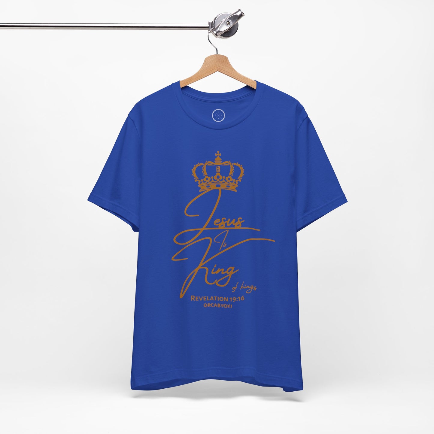 Jesus is King Christian Graphic Tee
