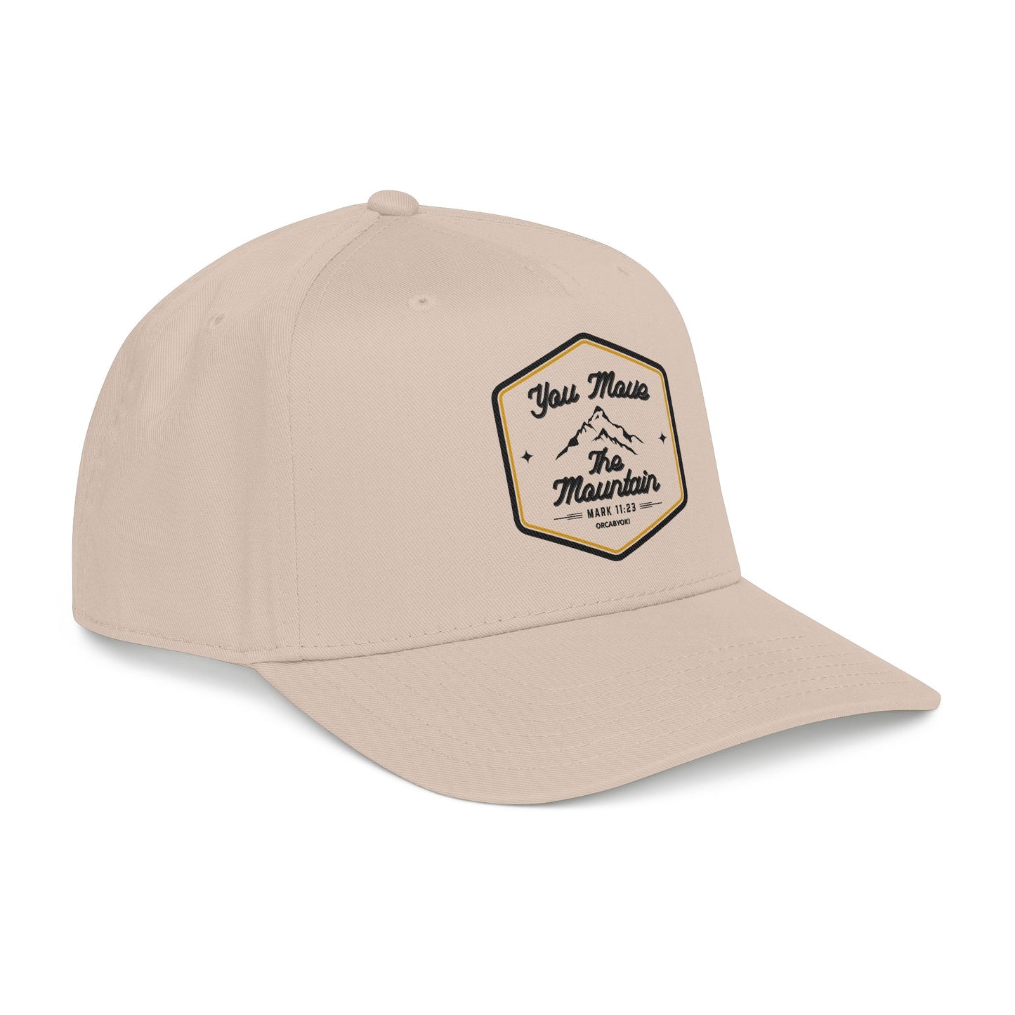 You Move The Mountain Baseball Cap – Faith-Inspired Mark 11:23 Hat
