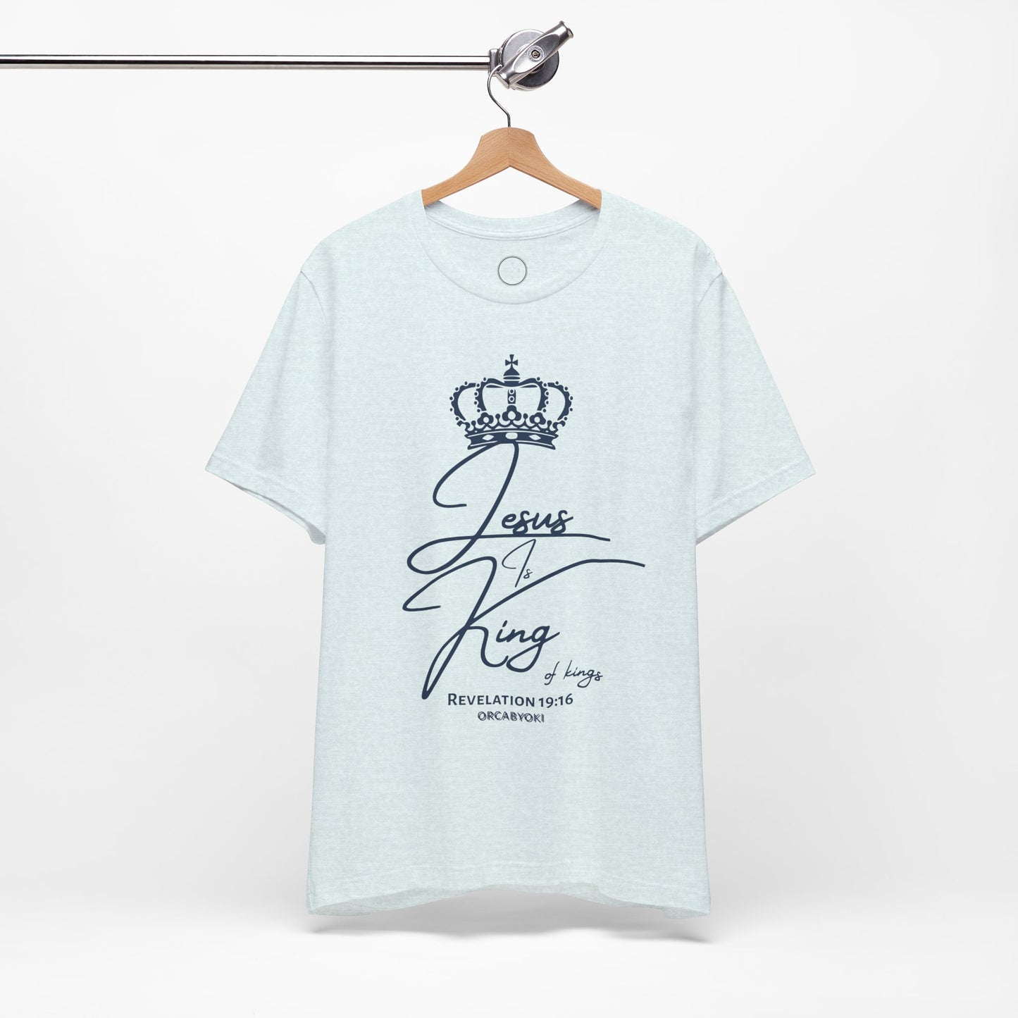 Jesus is King Christian Graphic Tee