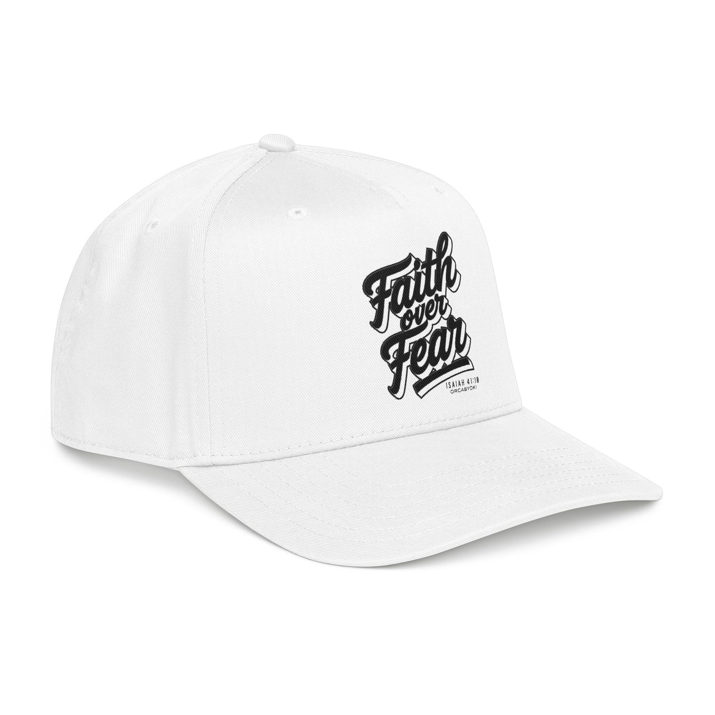 Faith Over Fear Baseball Cap – Faith-Inspired Isaiah 41:10 Hat