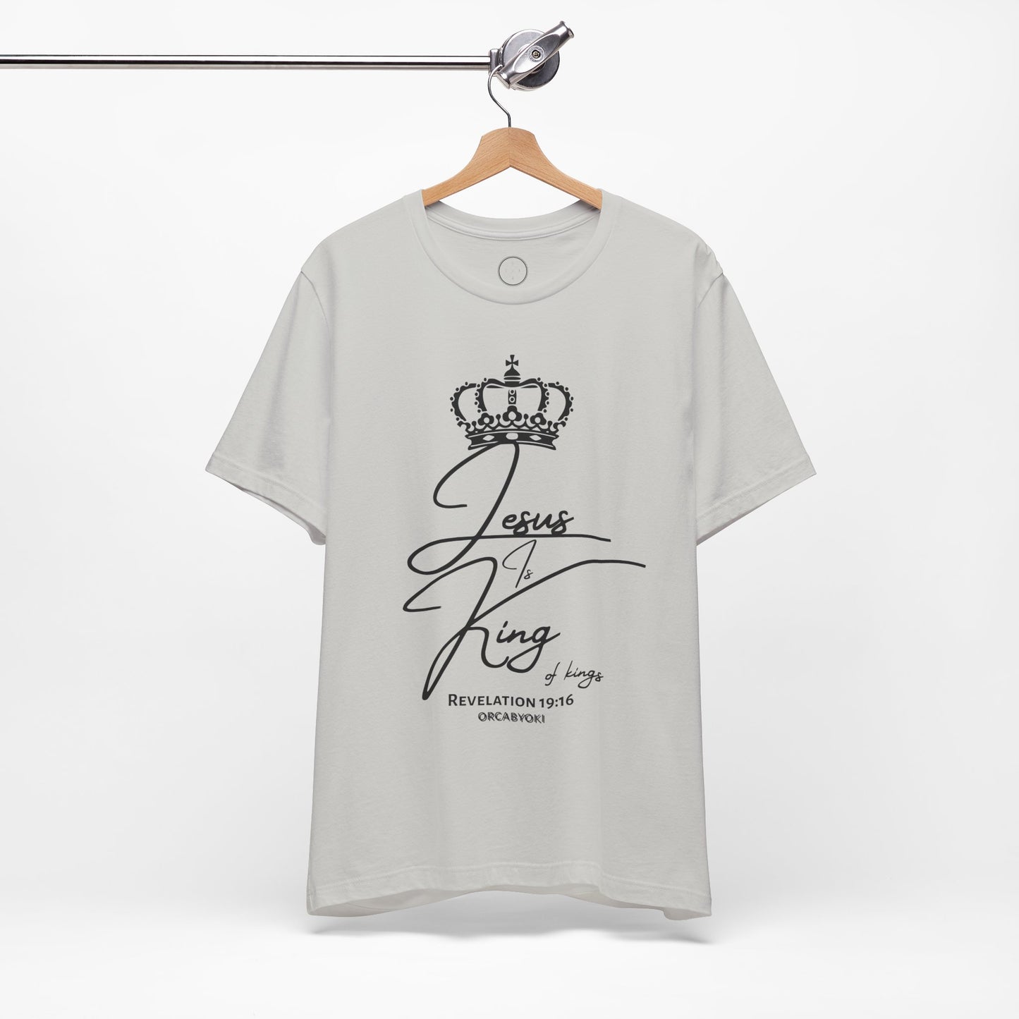 Jesus is King Christian Graphic Tee